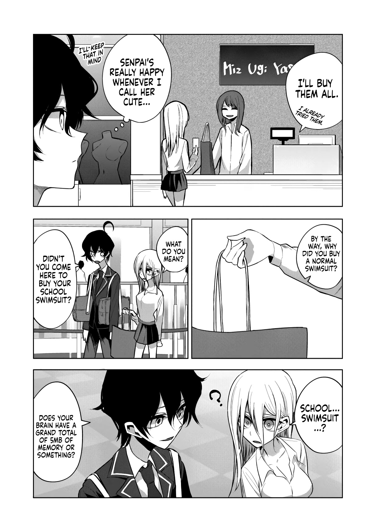 Mizuki-senpai no Koi Uranai Chapter 8 page 7 - Chapter 8