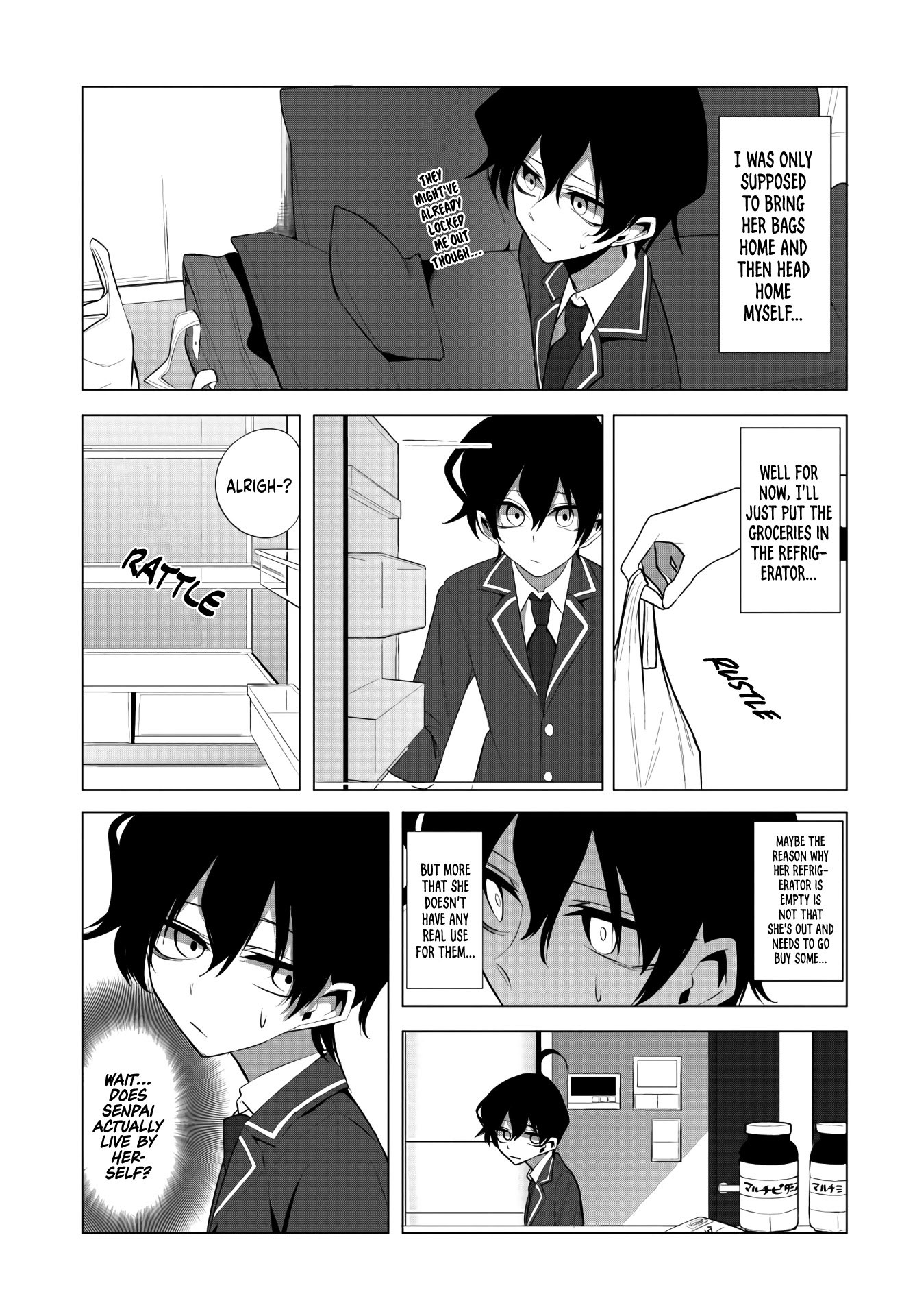 Mizuki-senpai no Koi Uranai Chapter 9 page 3 - Chapter 9