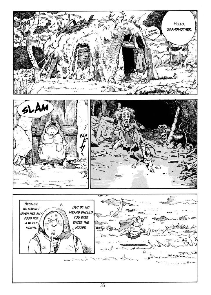 Mizuno Junko no Hansel & Gretel Chapter 2 page 2 - Chapter 2 : Little Red Riding Hood