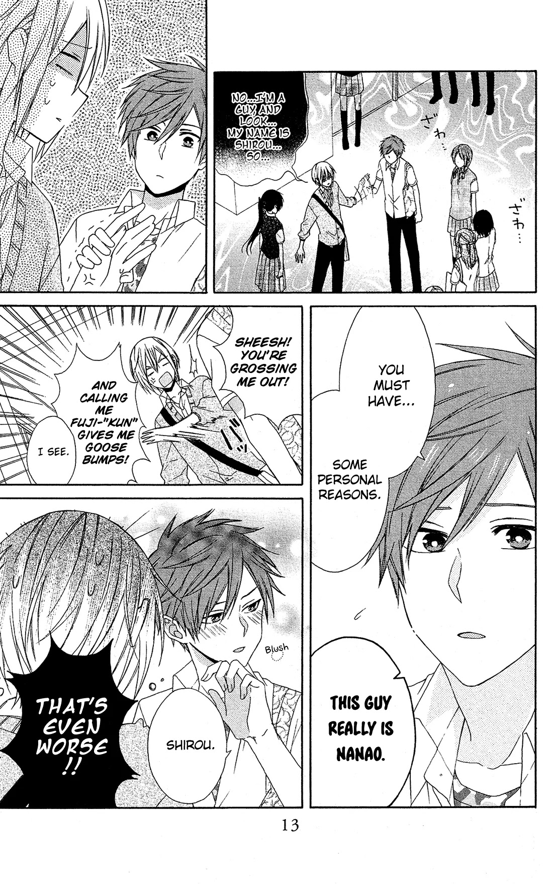 Mizutama Honey Boy Chapter 13 page 14 - Chapter 13
