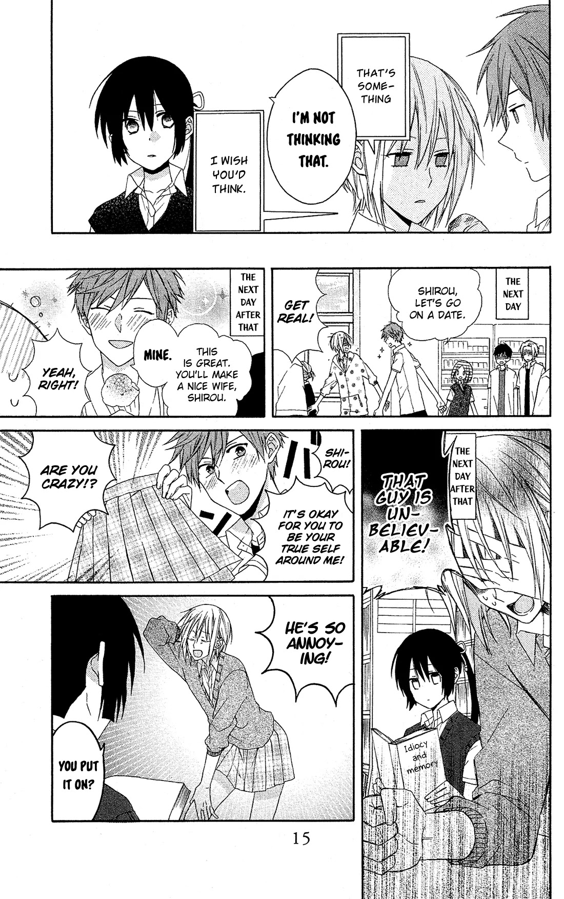 Mizutama Honey Boy Chapter 13 page 16 - Chapter 13