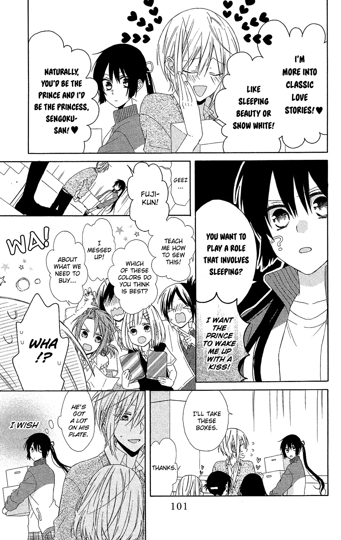 Mizutama Honey Boy Chapter 16 page 6 - Chapter 16
