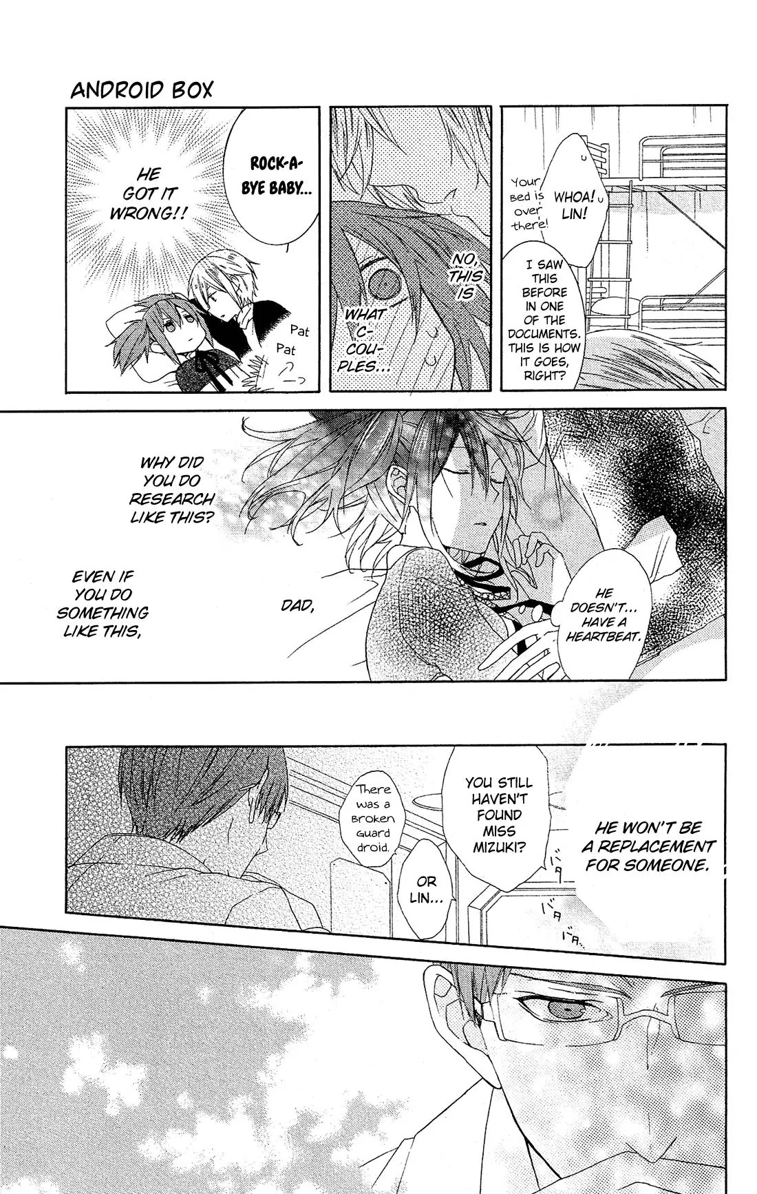 Mizutama Honey Boy Chapter 23.5 page 17 - Chapter 23.5: Android Box
