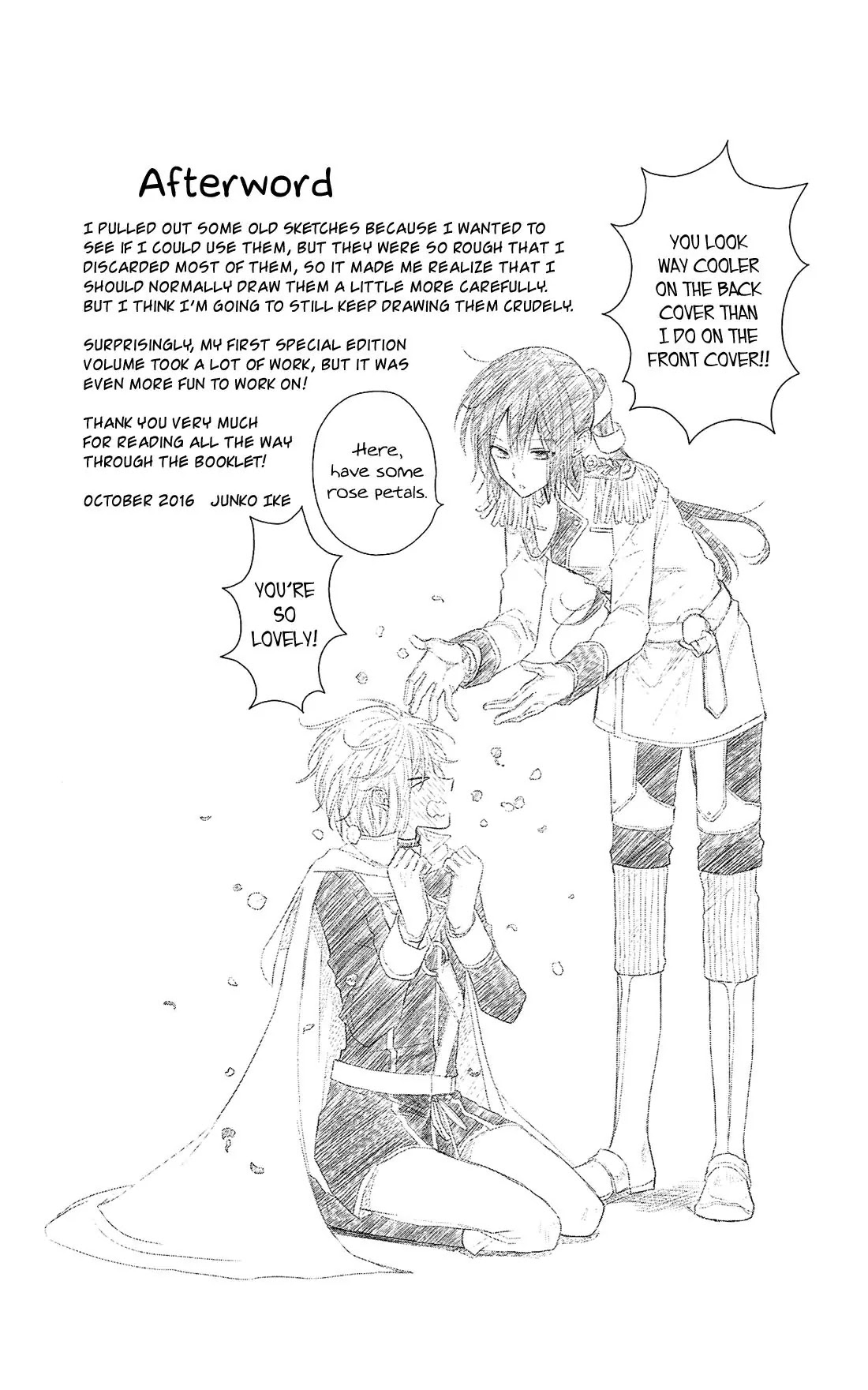 Mizutama Honey Boy Chapter 23.6 page 33 - Chapter 23.6: Special Booklet