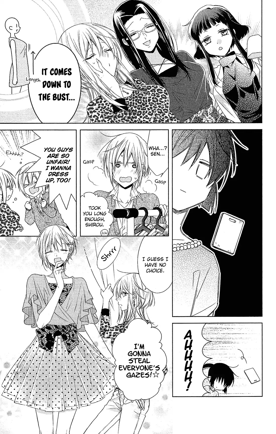 Mizutama Honey Boy Chapter 33 page 15 - Chapter 33