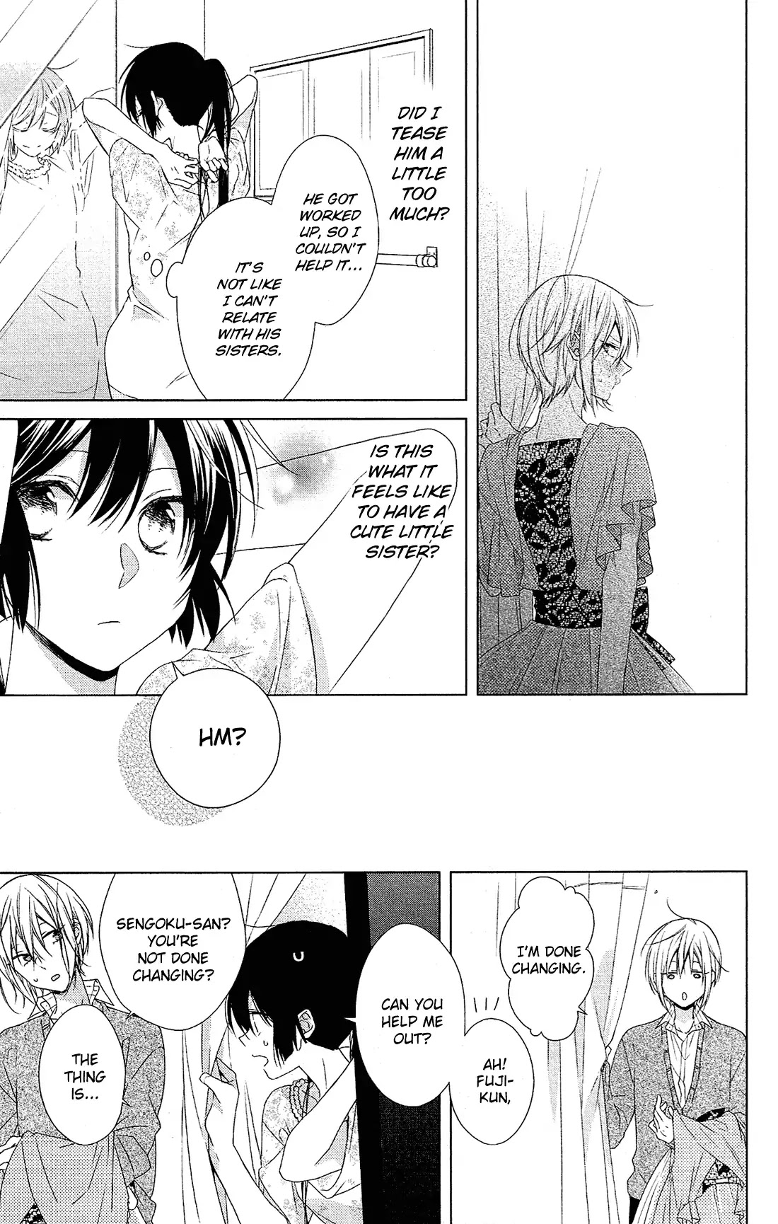 Mizutama Honey Boy Chapter 33 page 19 - Chapter 33