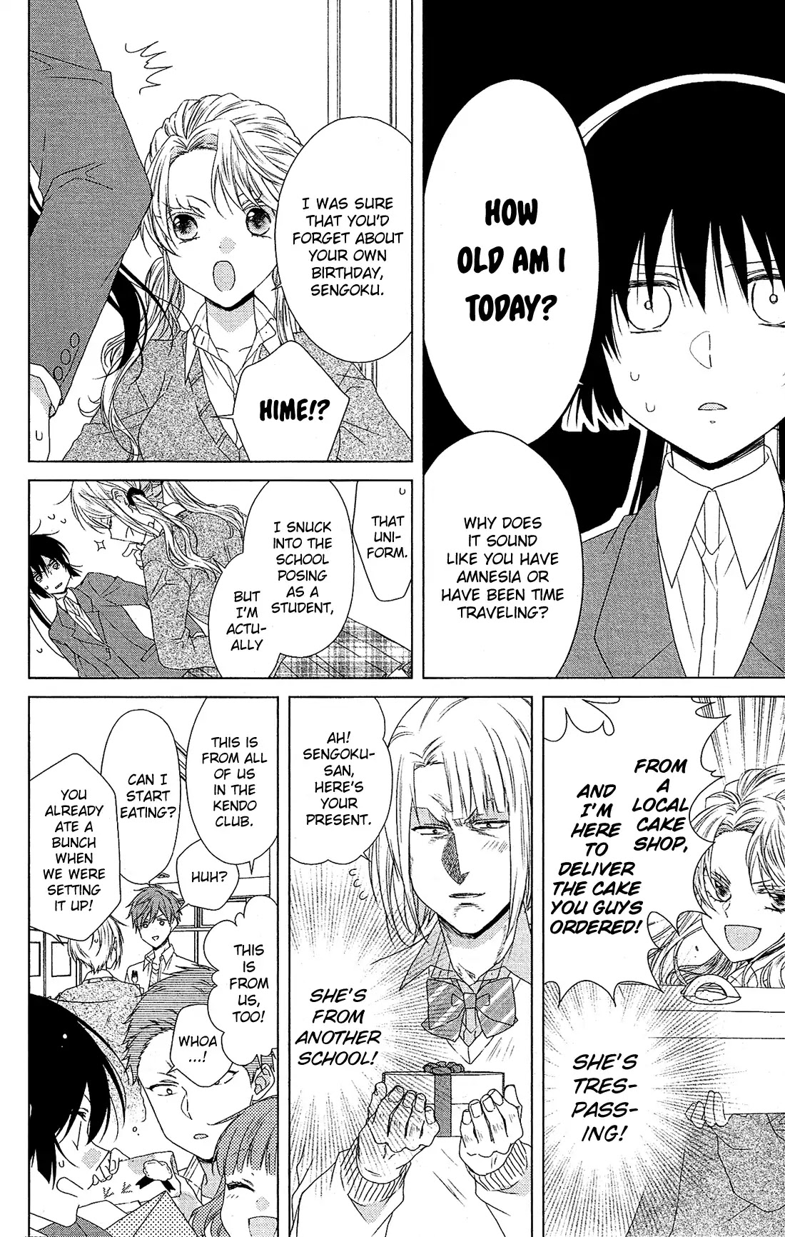Mizutama Honey Boy Chapter 34 page 11 - Chapter 34