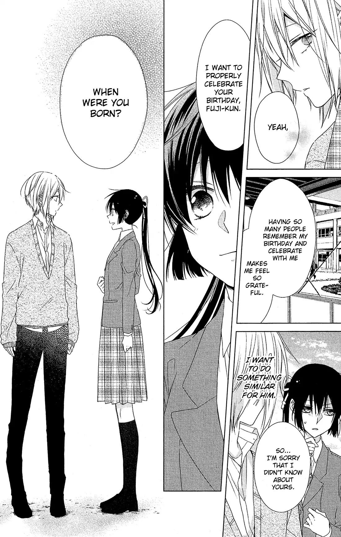 Mizutama Honey Boy Chapter 34 page 21 - Chapter 34