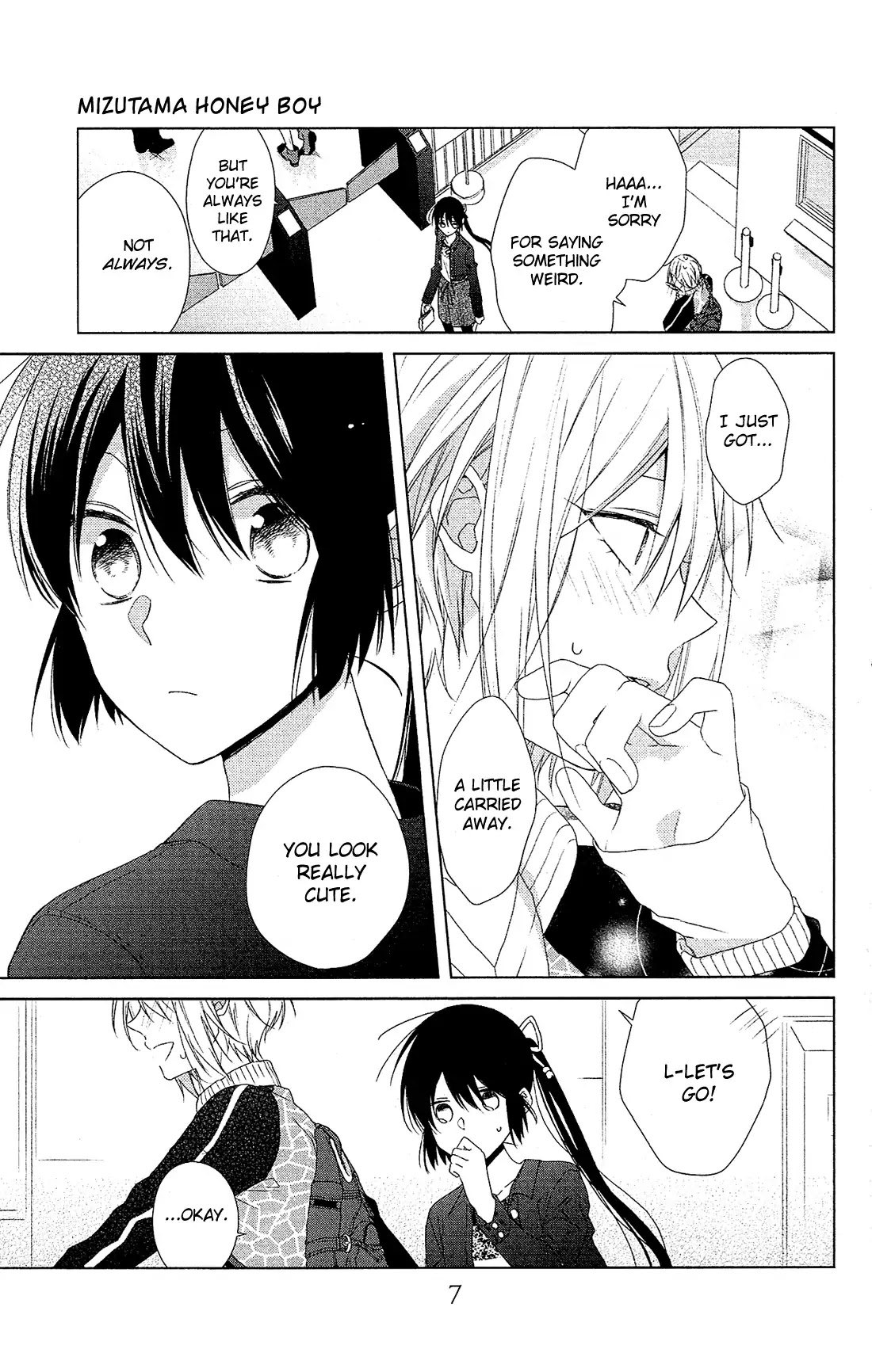 Mizutama Honey Boy Chapter 35 page 9 - Chapter 35