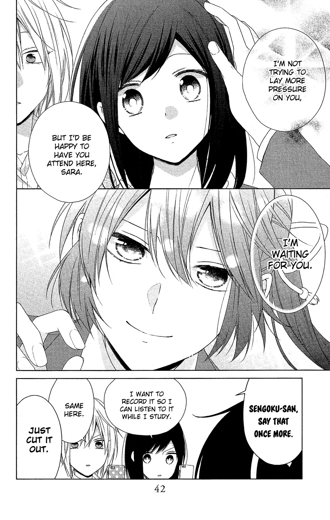 Mizutama Honey Boy Chapter 36 page 10 - Chapter 36