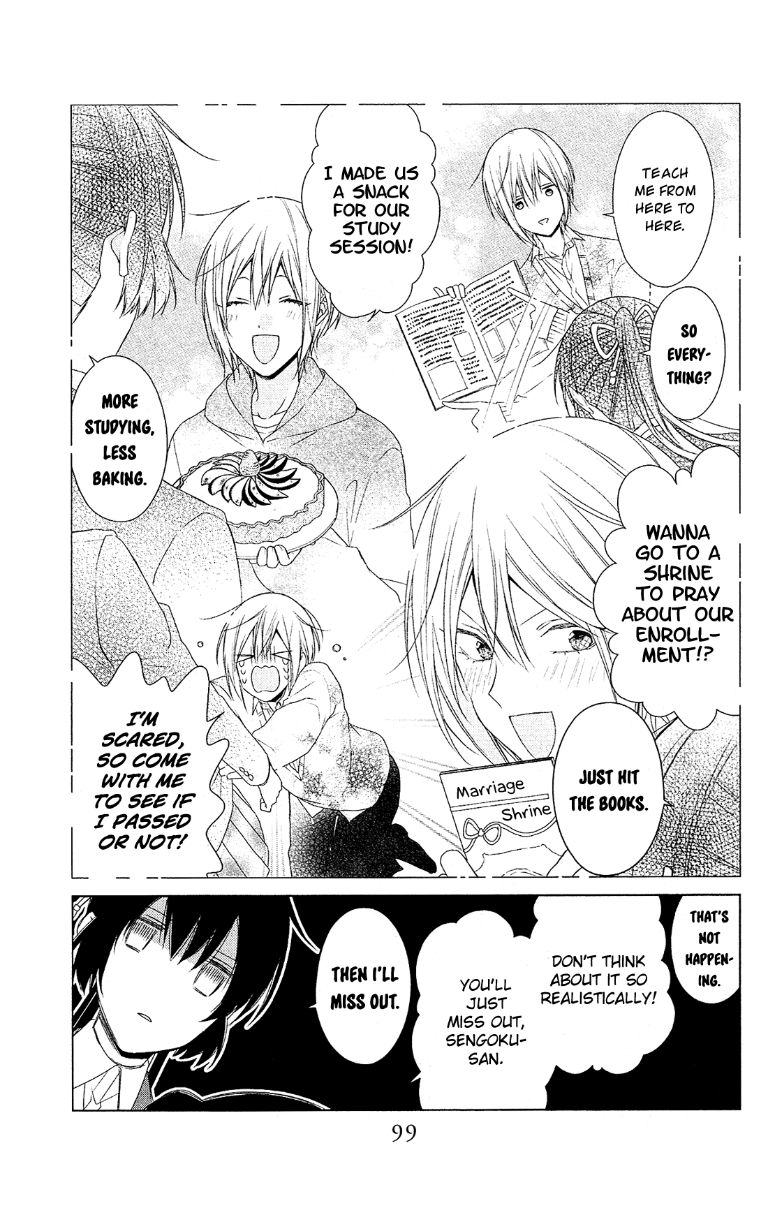 Mizutama Honey Boy Chapter 38 page 10 - Chapter 38