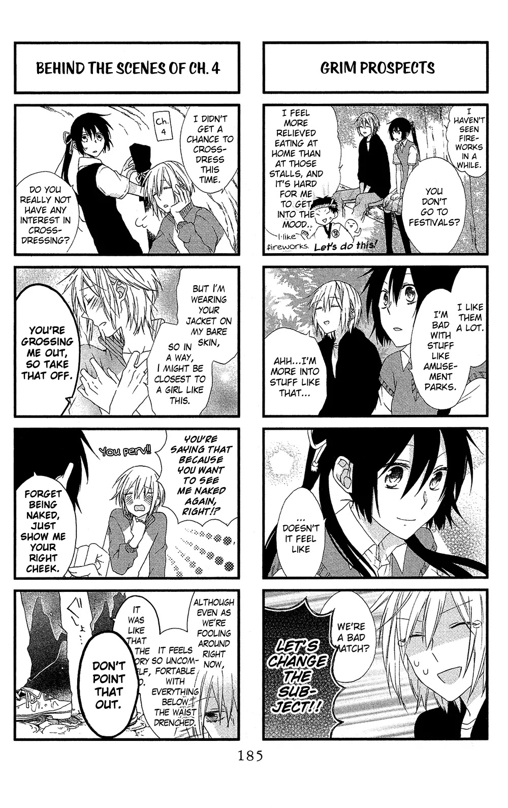 Mizutama Honey Boy Chapter 4 page 36 - Chapter 4