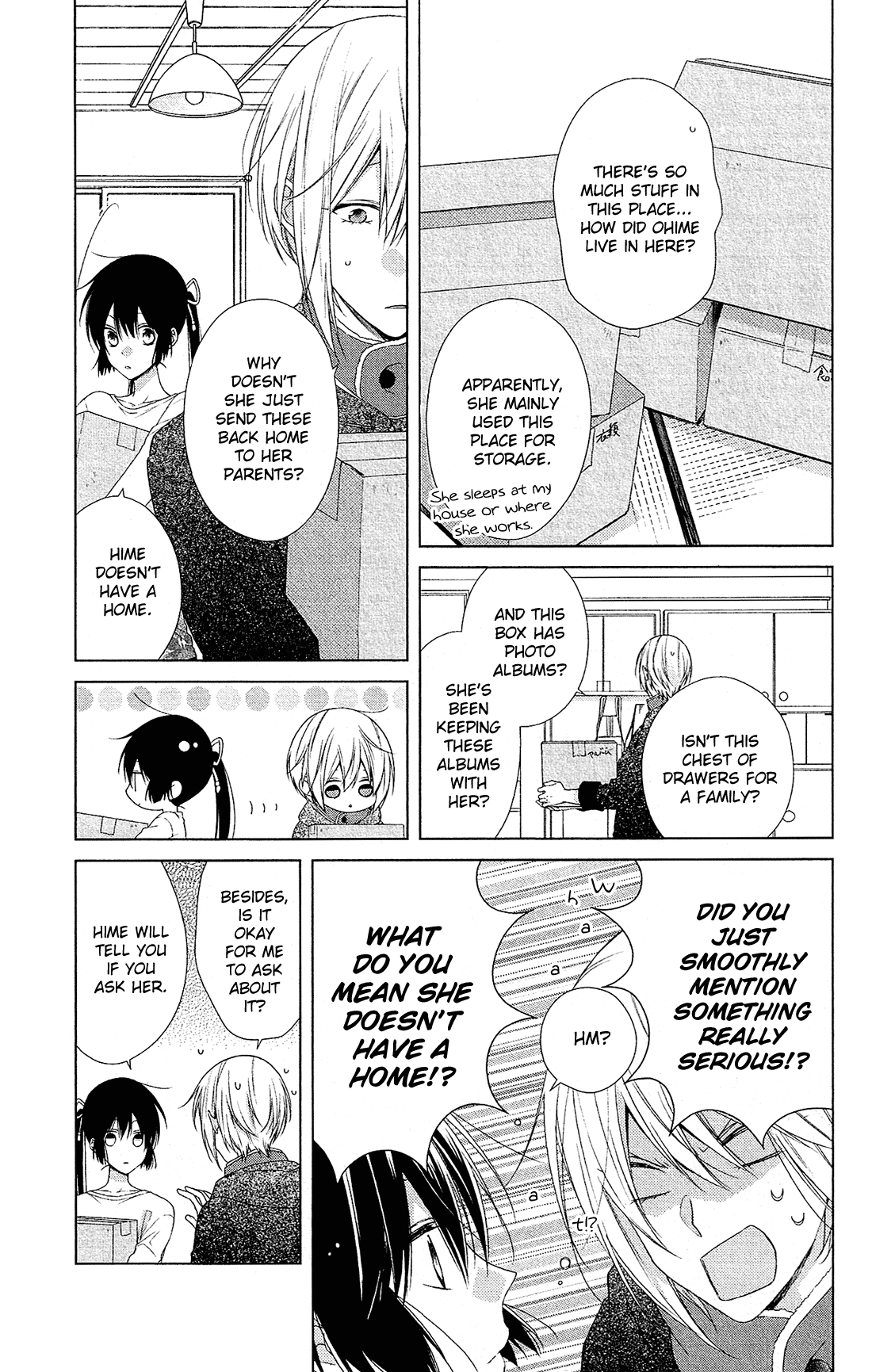 Mizutama Honey Boy Chapter 40 page 8 - Chapter 40
