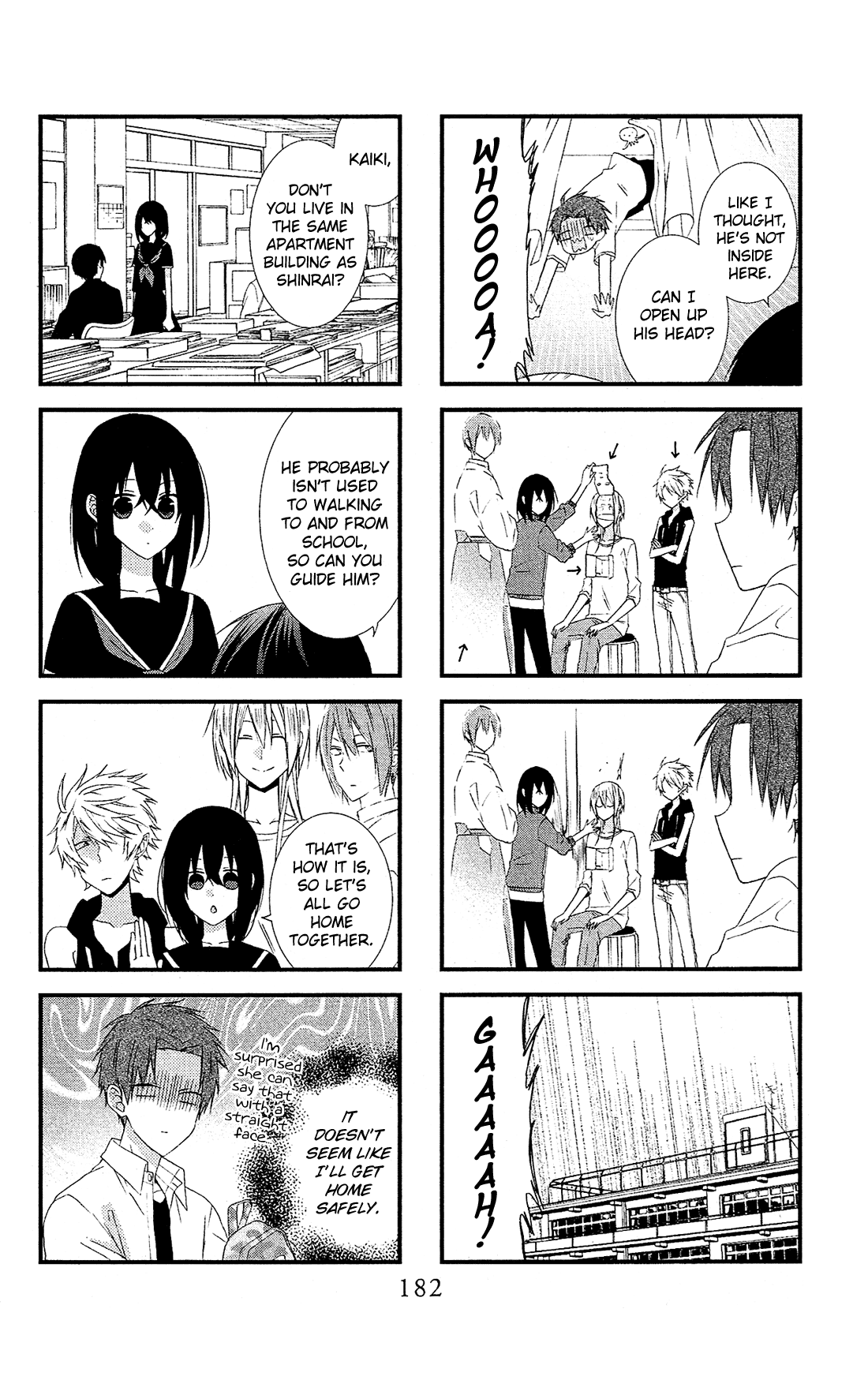 Mizutama Honey Boy Chapter 46.5 page 11 - Chapter 46.5: Youko Kaiki's Odd Brothers (oneshot)