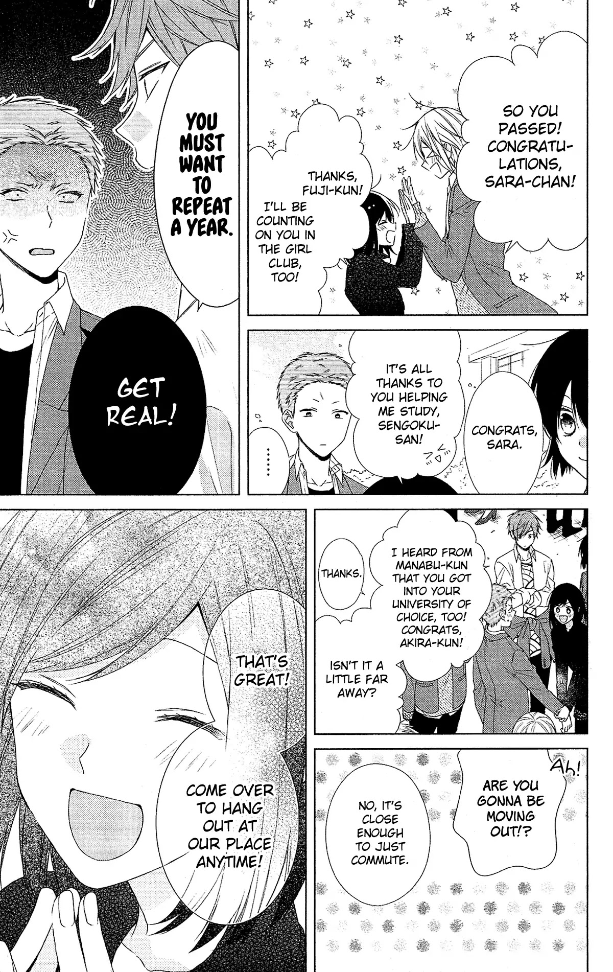 Mizutama Honey Boy Chapter 47 page 12 - Chapter 47