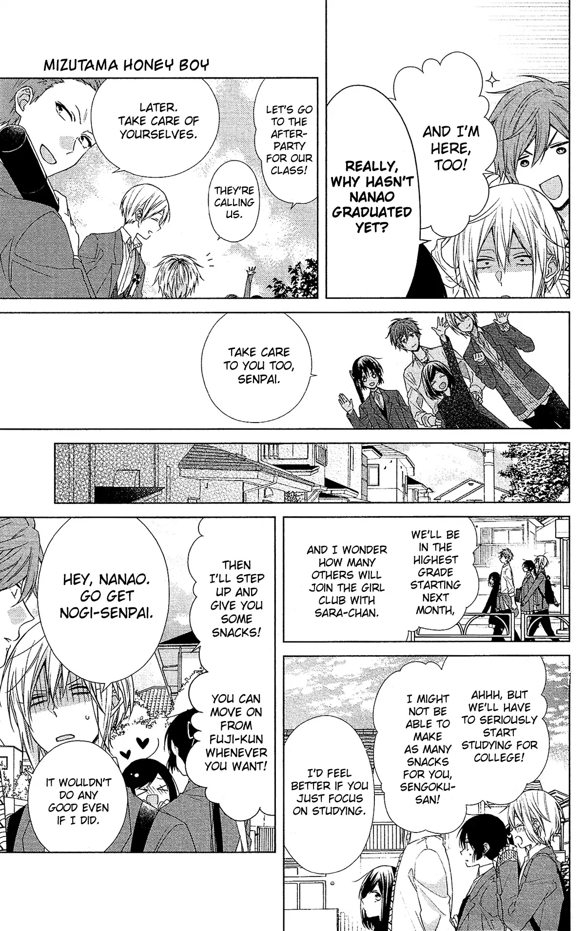 Mizutama Honey Boy Chapter 47 page 16 - Chapter 47