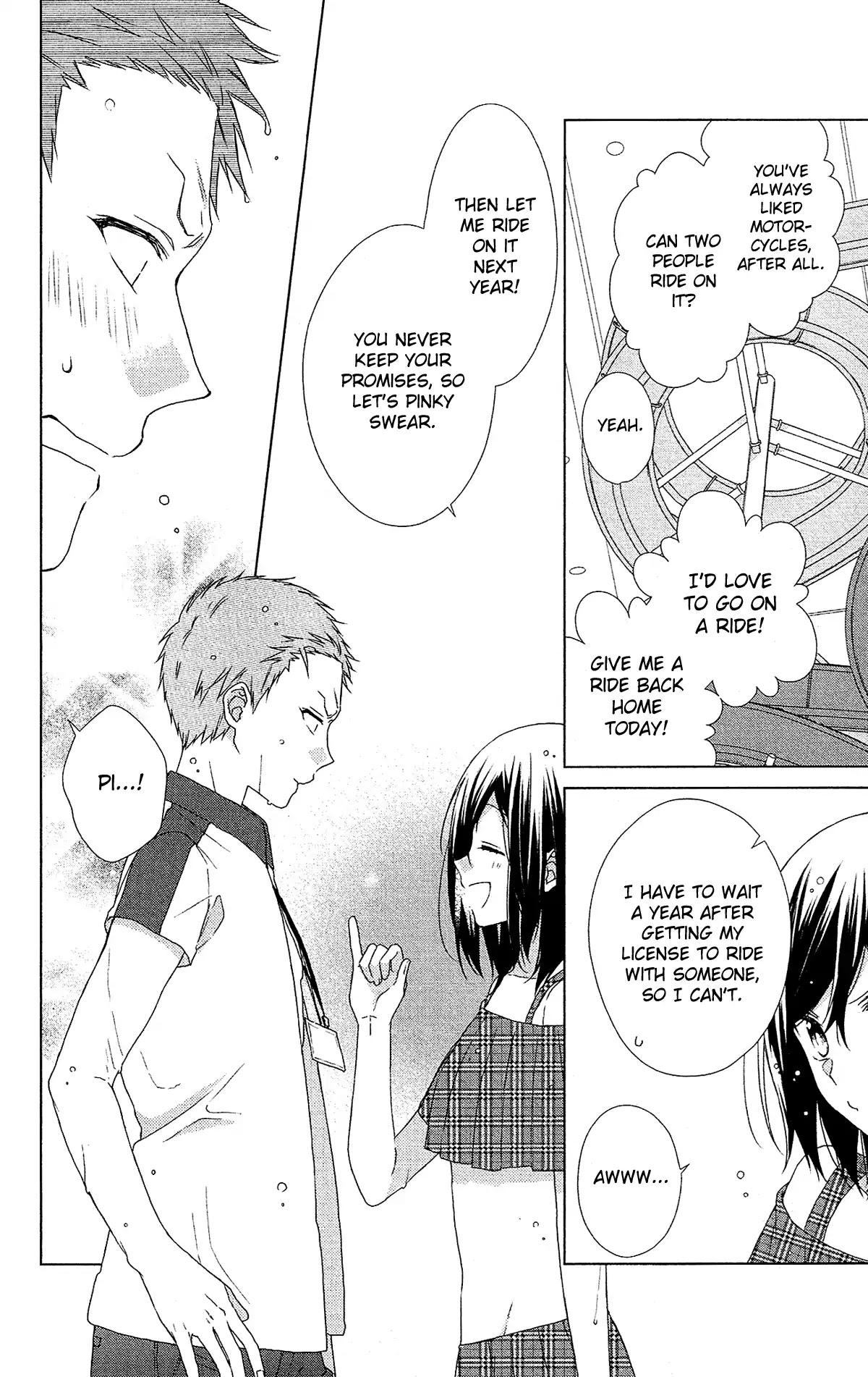 Mizutama Honey Boy Chapter 50 page 14 - Chapter 50