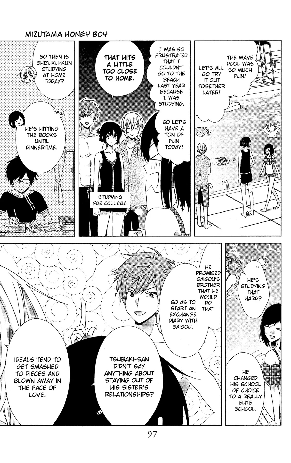 Mizutama Honey Boy Chapter 50 page 7 - Chapter 50