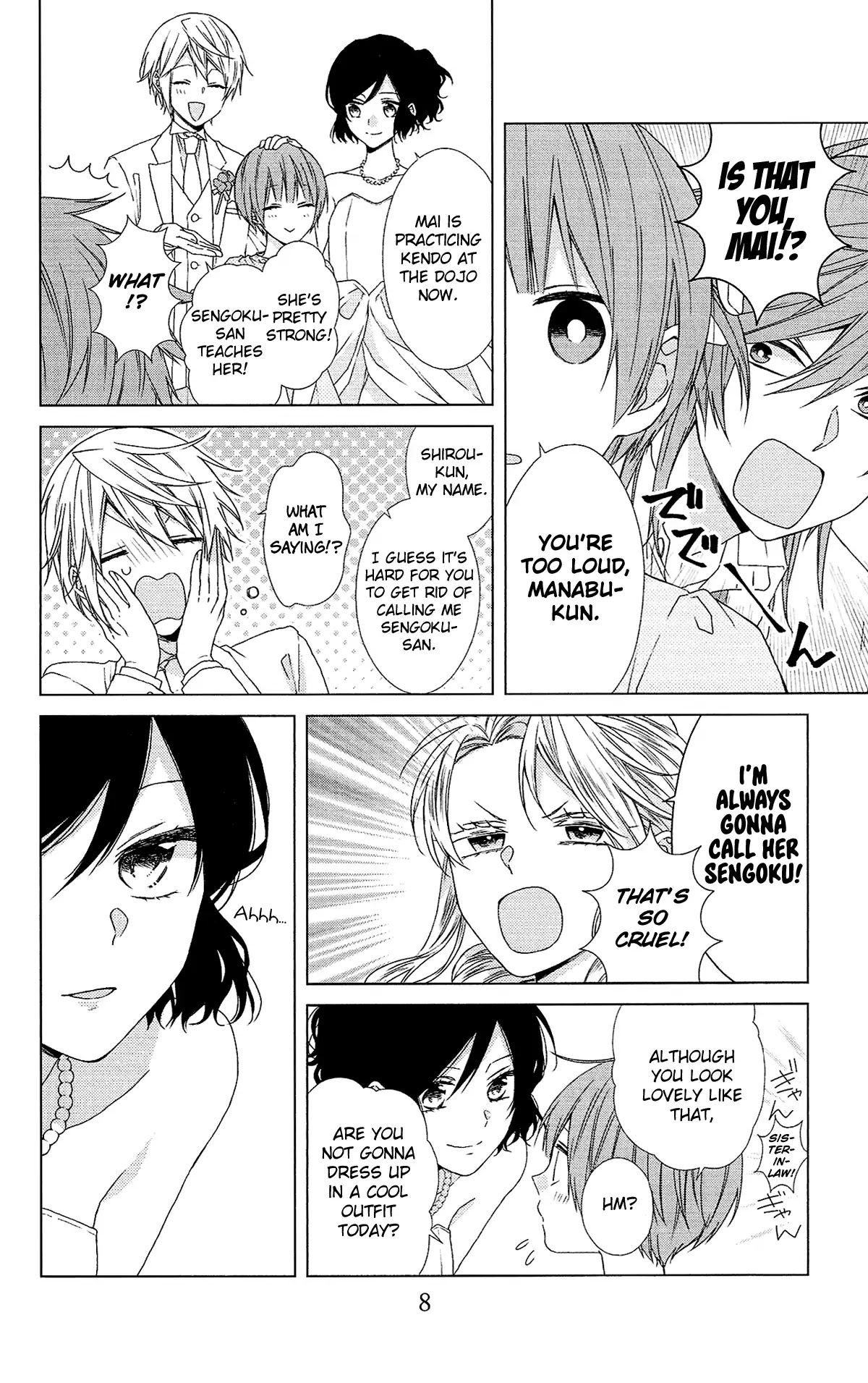 Mizutama Honey Boy Chapter 52.5 page 9 - Chapter 52.5: Special booklet
