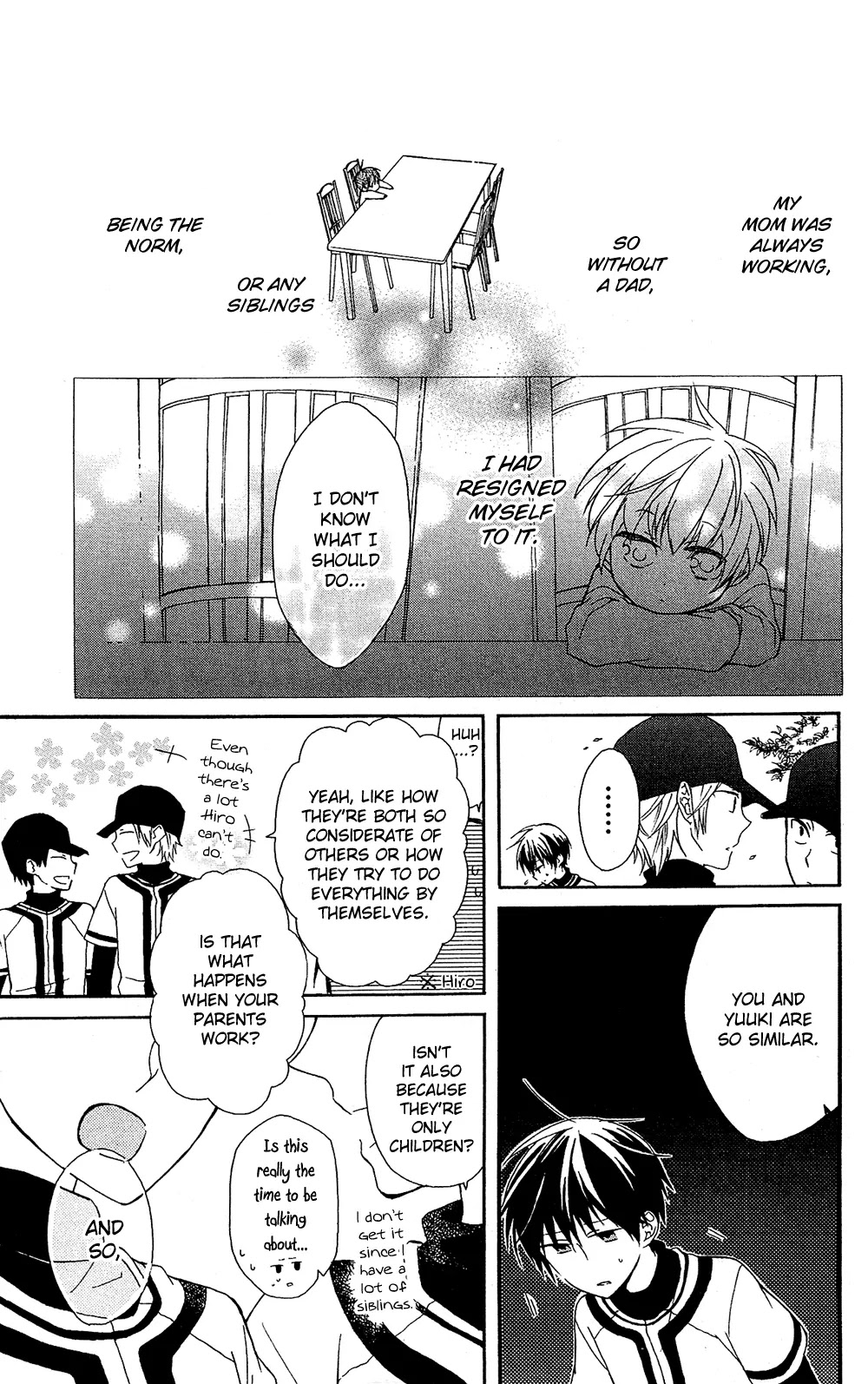 Mizutama Honey Boy Chapter 7.6 page 22 - Chapter 7.6: [Oneshot] Yoroshiku Brother?