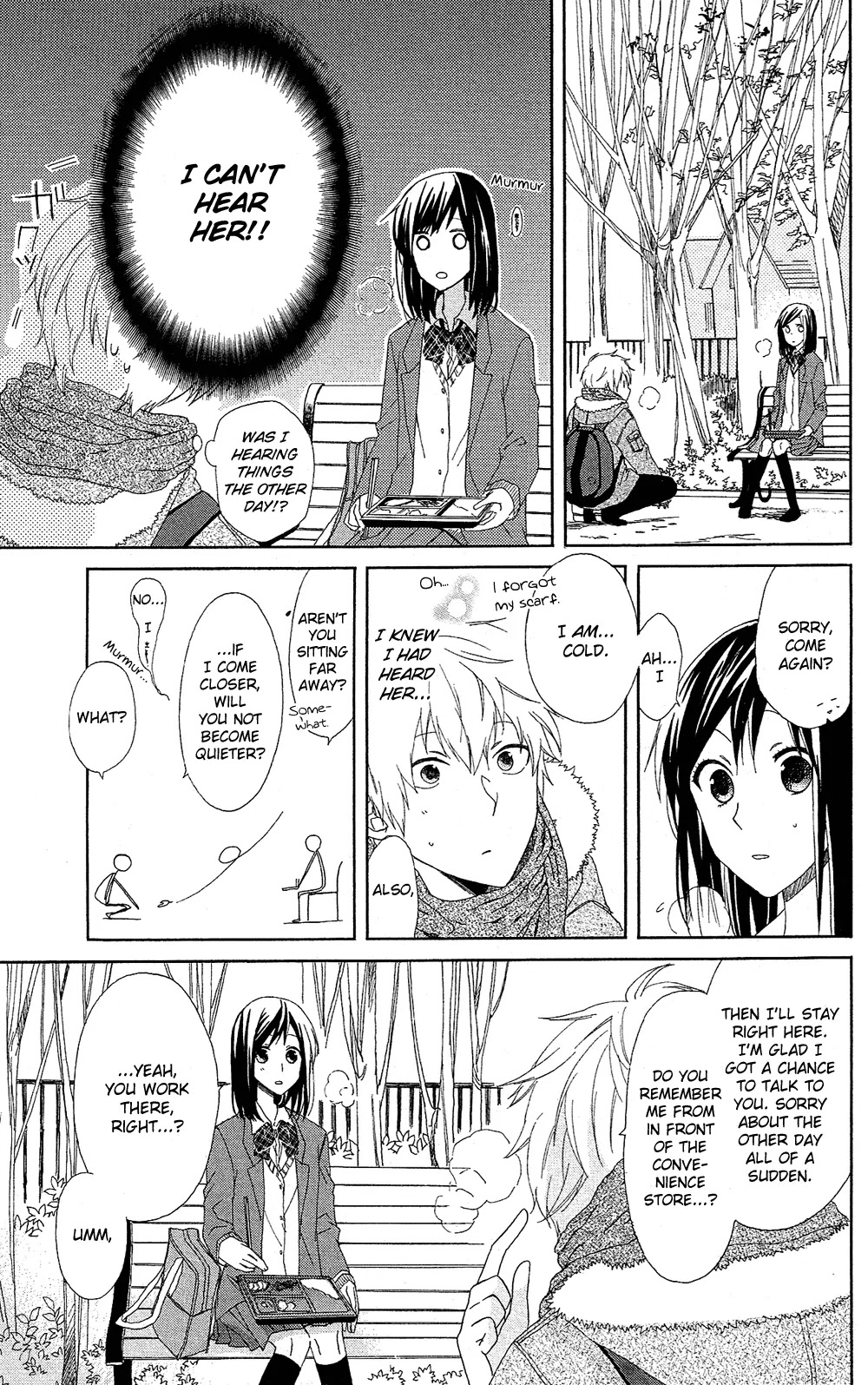 Mizutama Honey Boy Chapter 7.7 page 12 - Chapter 7.7: [Oneshot] Fuyuzora ni Hibiku