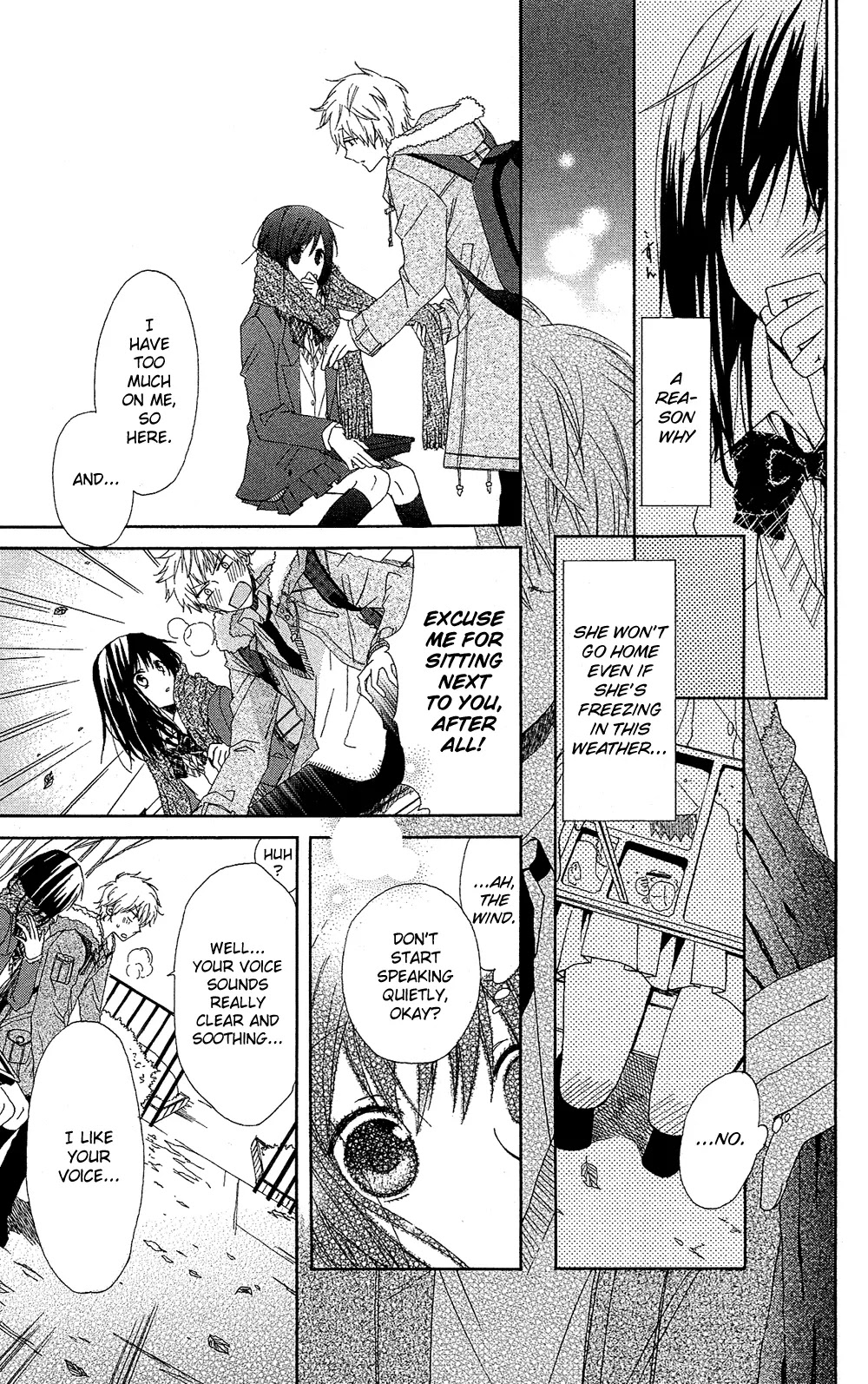 Mizutama Honey Boy Chapter 7.7 page 14 - Chapter 7.7: [Oneshot] Fuyuzora ni Hibiku