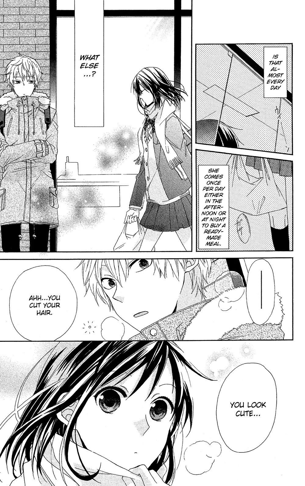 Mizutama Honey Boy Chapter 7.7 page 8 - Chapter 7.7: [Oneshot] Fuyuzora ni Hibiku