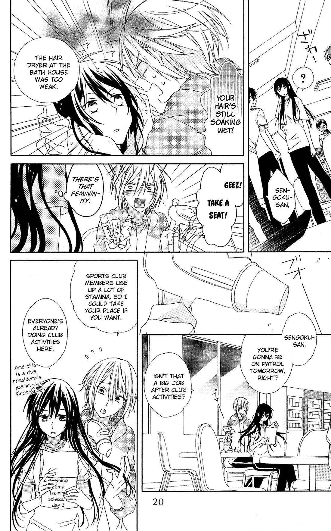 Mizutama Honey Boy Chapter 8 page 20 - Chapter 8