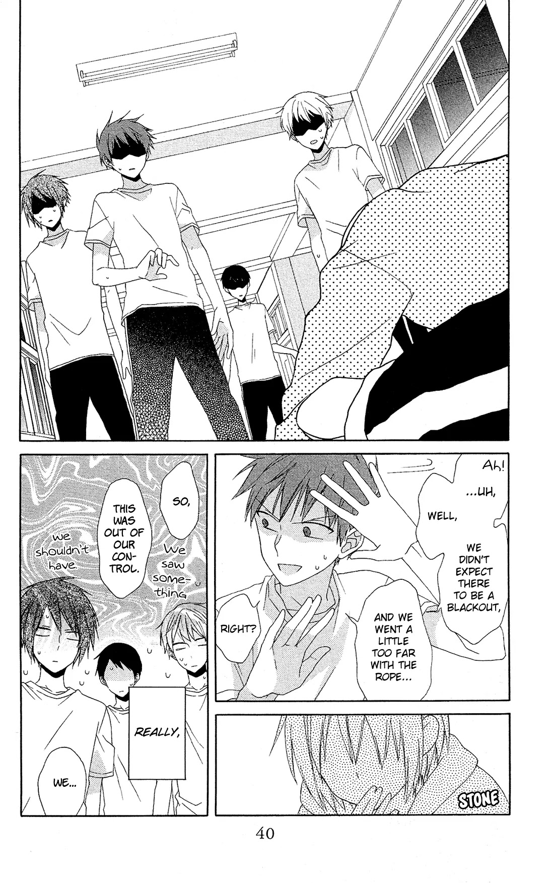 Mizutama Honey Boy Chapter 8 page 39 - Chapter 8