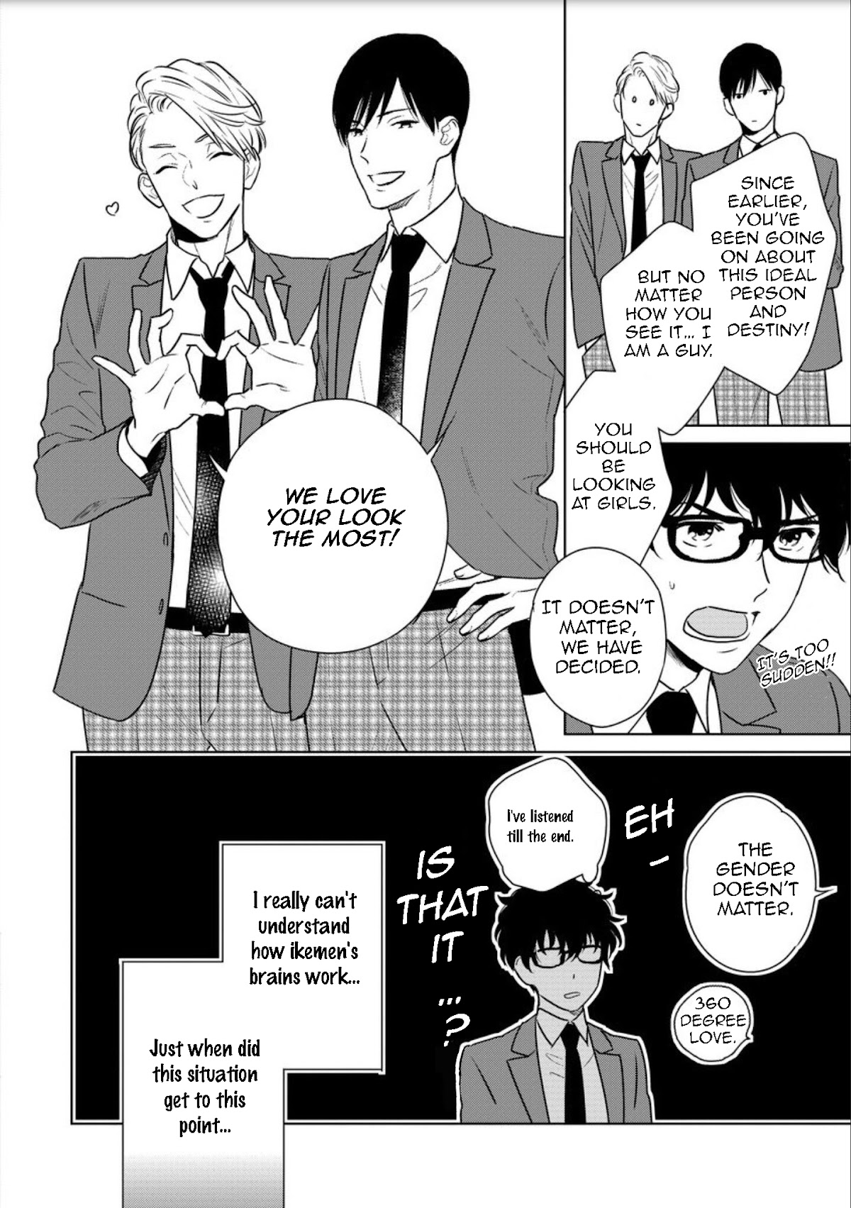 Mob-kei Danshi no Yuuutsu Chapter 2 page 10 - Chapter 2