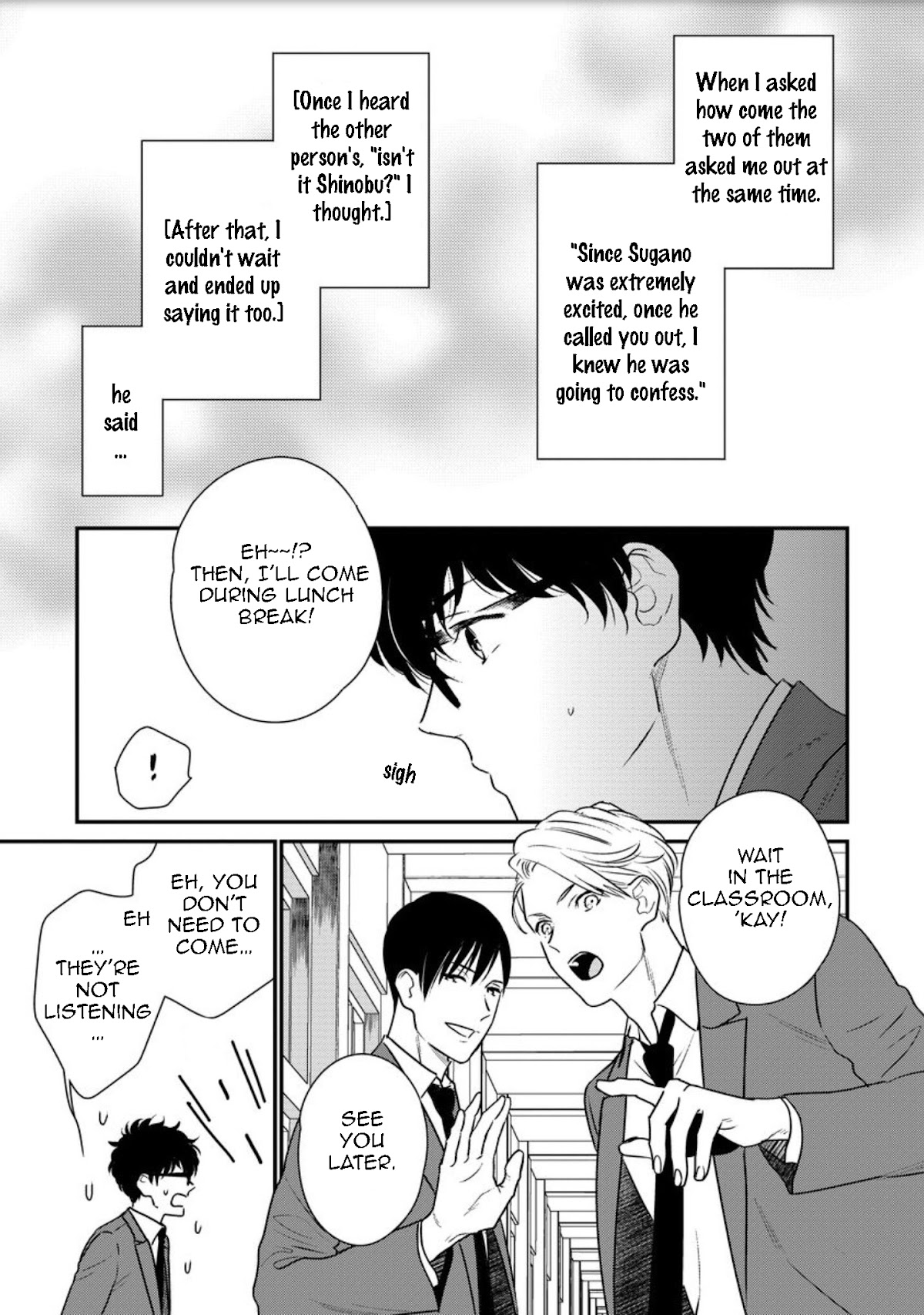Mob-kei Danshi no Yuuutsu Chapter 2 page 11 - Chapter 2