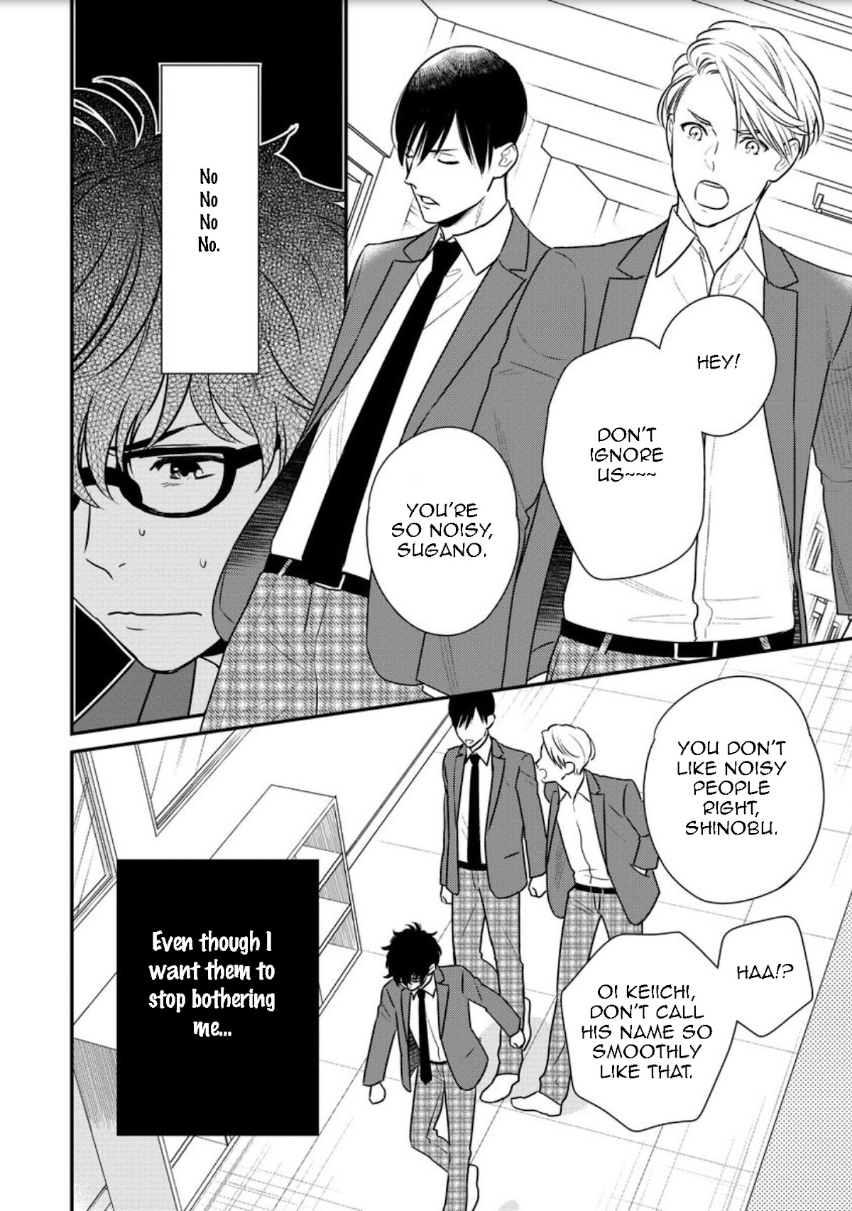 Mob-kei Danshi no Yuuutsu Chapter 2 page 4 - Chapter 2