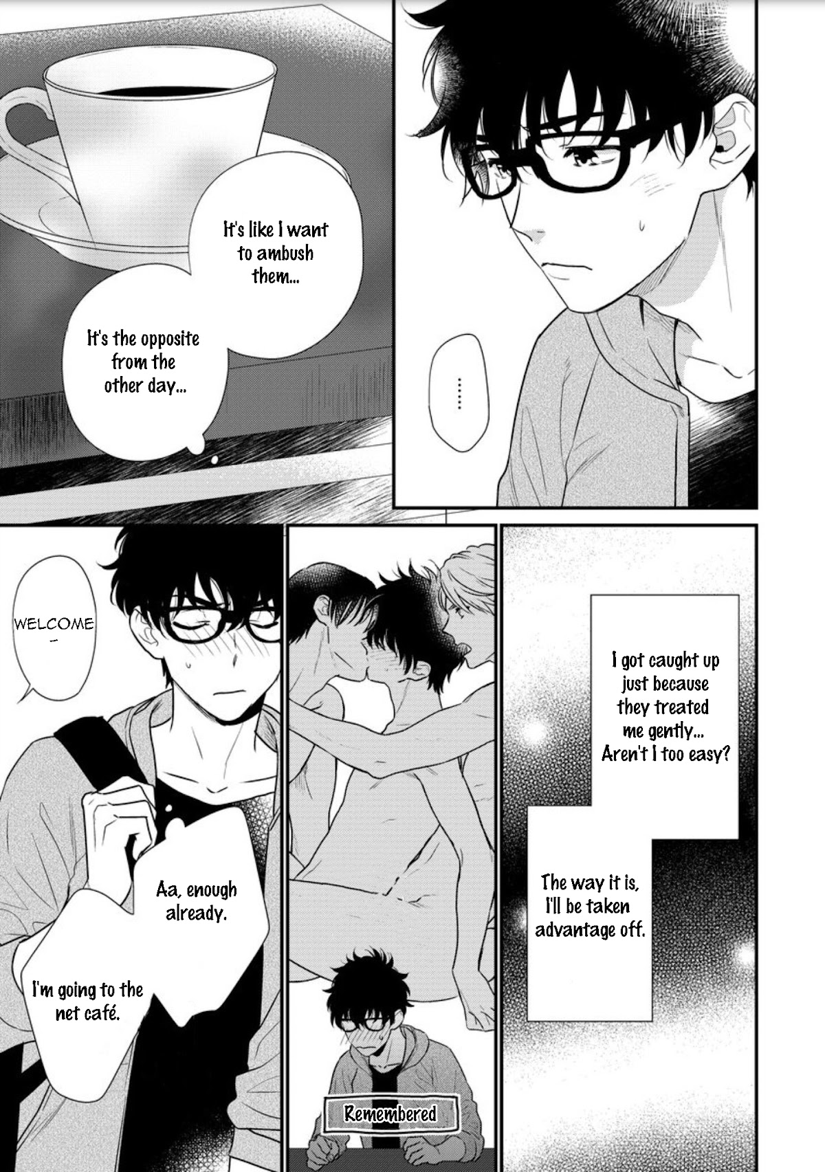 Mob-kei Danshi no Yuuutsu Chapter 2 page 45 - Chapter 2