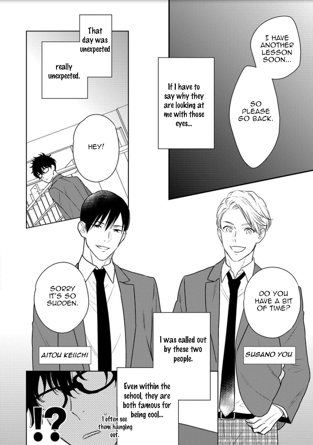 Mob-kei Danshi no Yuuutsu Chapter 2 page 6 - Chapter 2