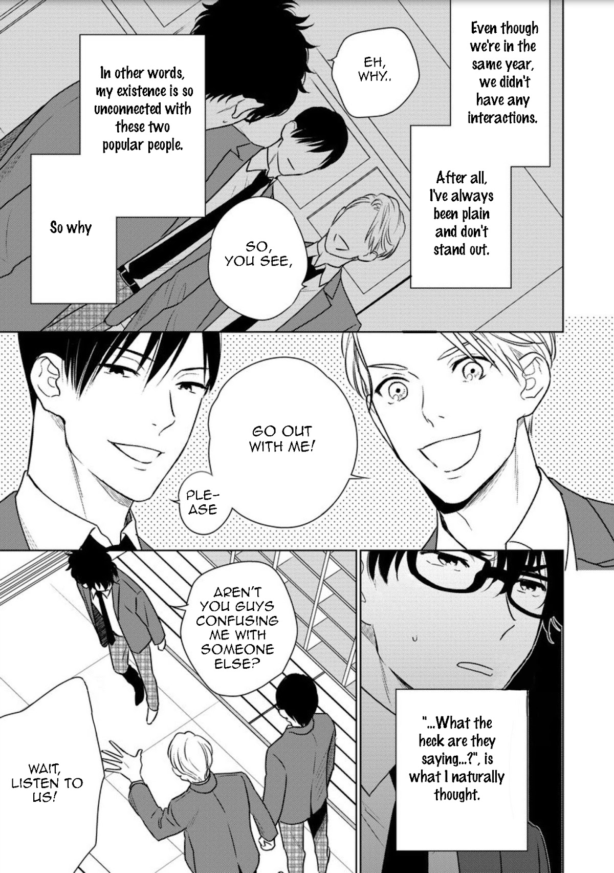 Mob-kei Danshi no Yuuutsu Chapter 2 page 7 - Chapter 2