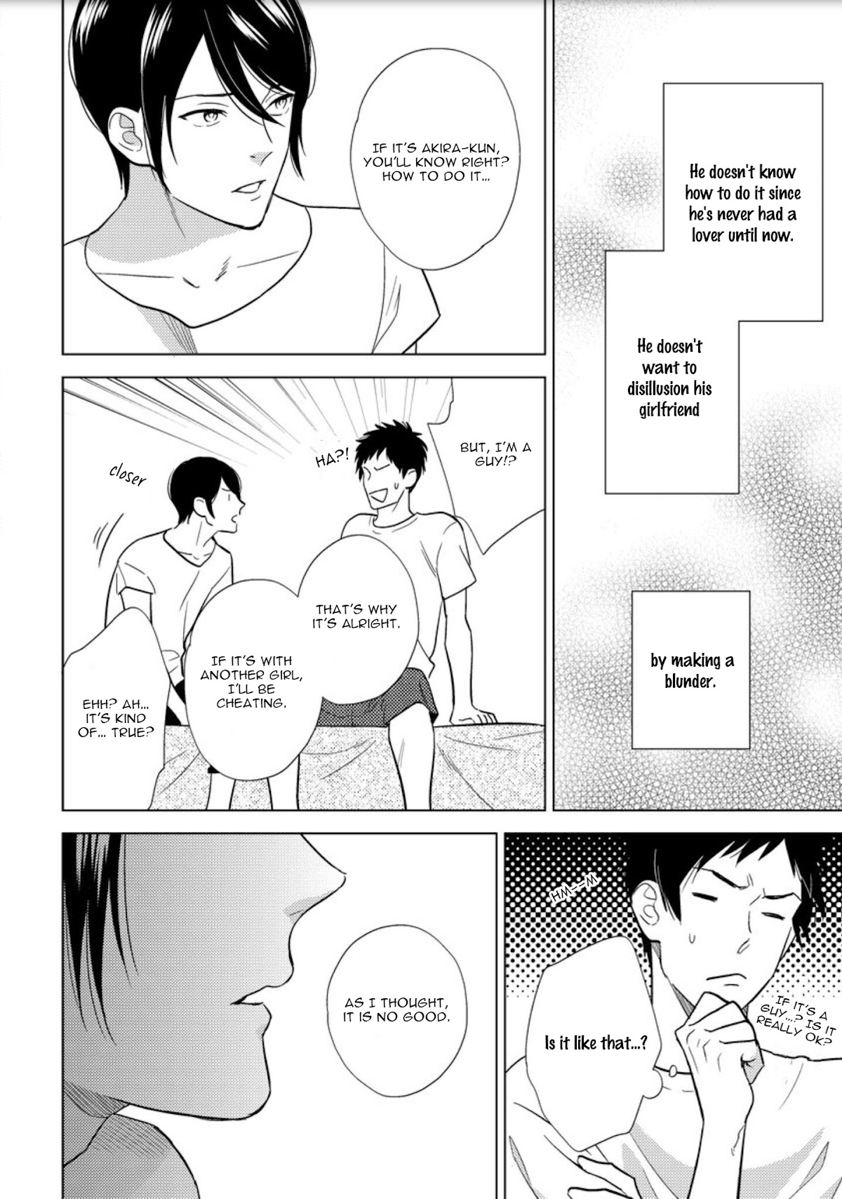 Mob-kei Danshi no Yuuutsu Chapter 3 page 8 - Chapter 3