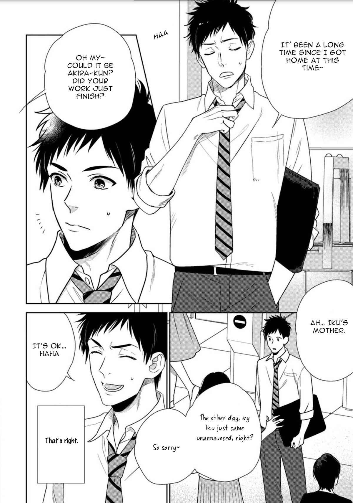 Mob-kei Danshi no Yuuutsu Chapter 4 page 4 - Chapter 4