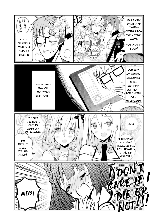 Mob Old Man Has Become The Heroine Of The Otome Game Chapter 1 page 3 - Chapter 1