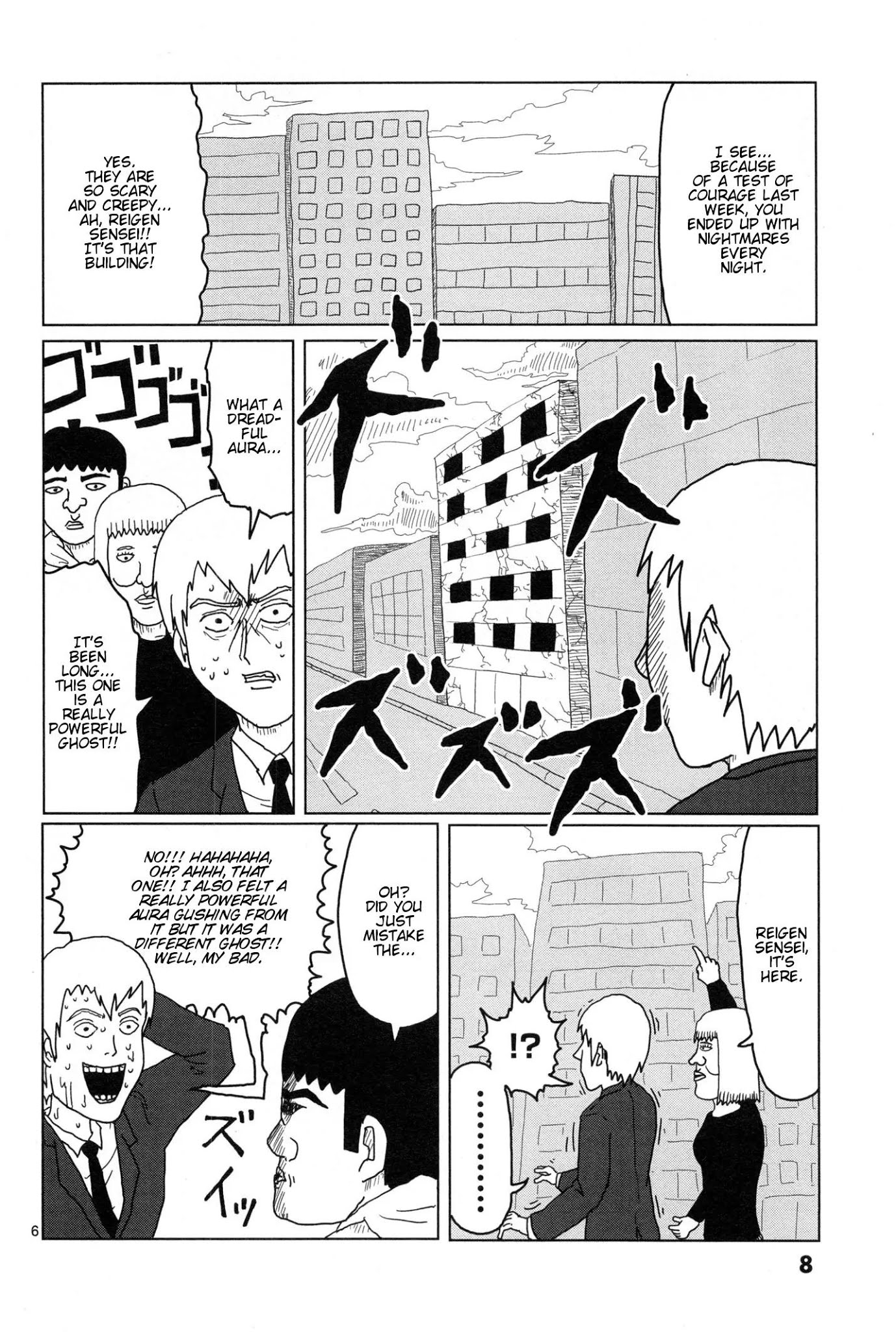 Mob Psycho 100 Chapter 1 page 10 - Chapter 1: Self-Proclaimed Psychic - Reigen Arataka