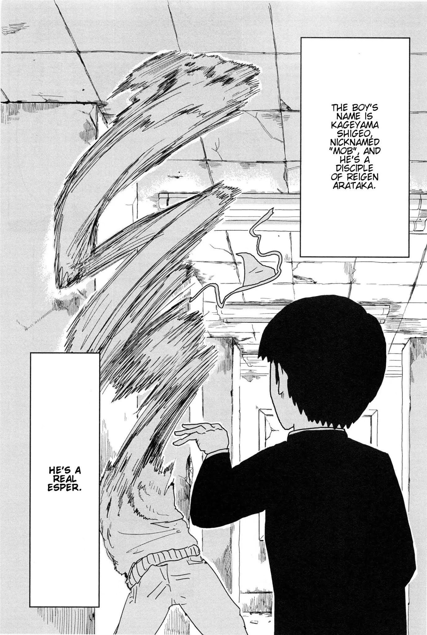 Mob Psycho 100 Chapter 1 page 17 - Chapter 1: Self-Proclaimed Psychic - Reigen Arataka
