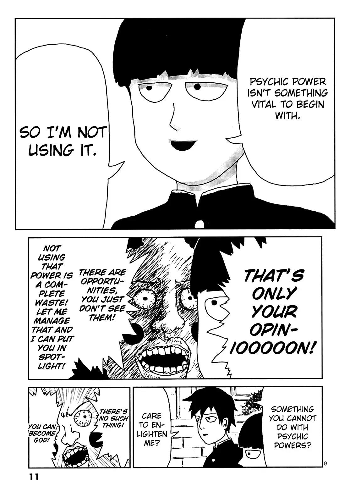 Mob Psycho 100 Chapter 10 page 15 - Chapter 10: The Gifted One