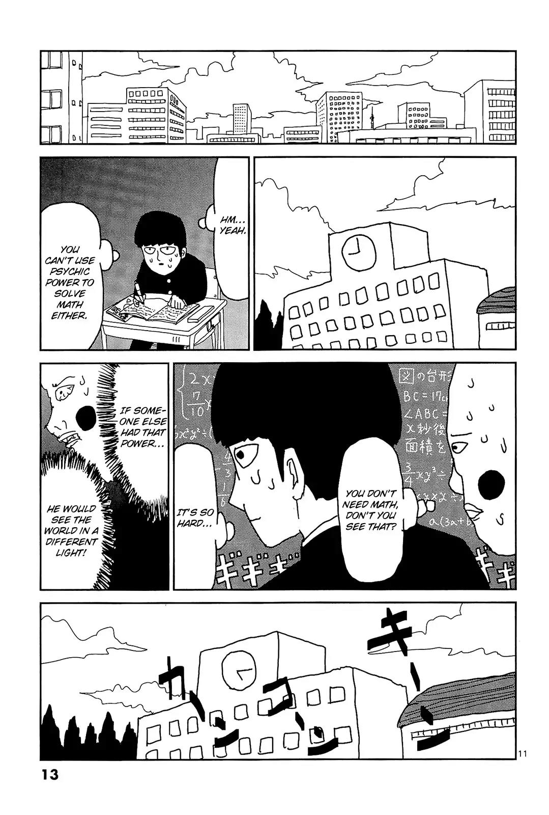 Mob Psycho 100 Chapter 10 page 17 - Chapter 10: The Gifted One