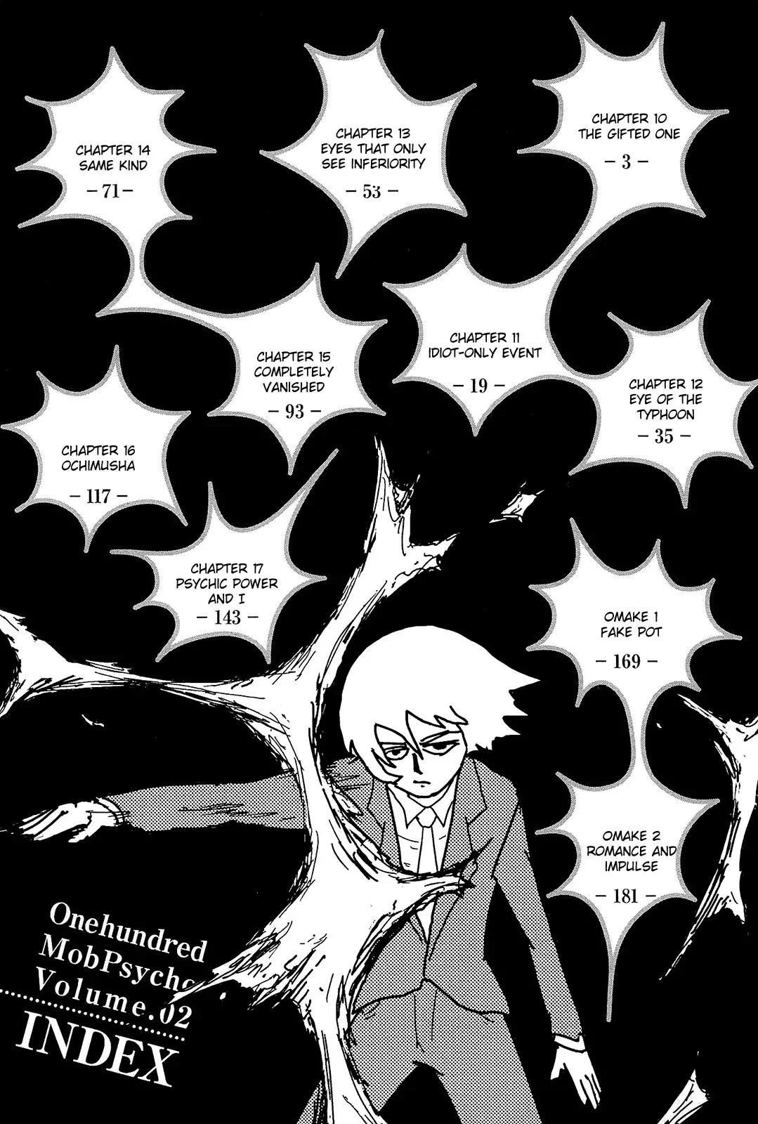 Mob Psycho 100 Chapter 10 page 6 - Chapter 10: The Gifted One