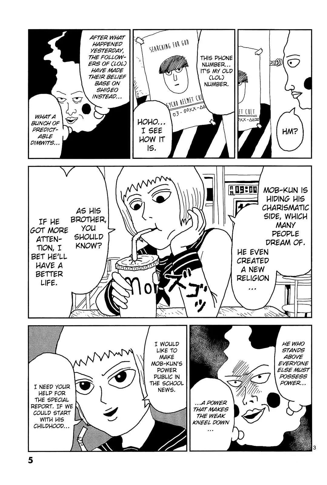 Mob Psycho 100 Chapter 10 page 9 - Chapter 10: The Gifted One
