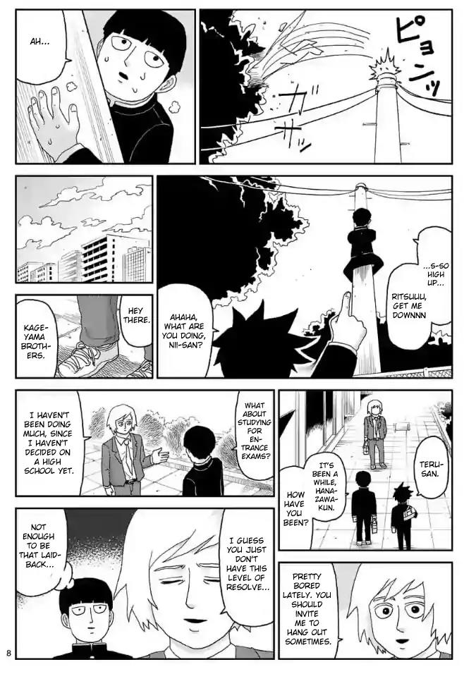 Mob Psycho 100 Chapter 101 page 8 - Chapter 101: [END]