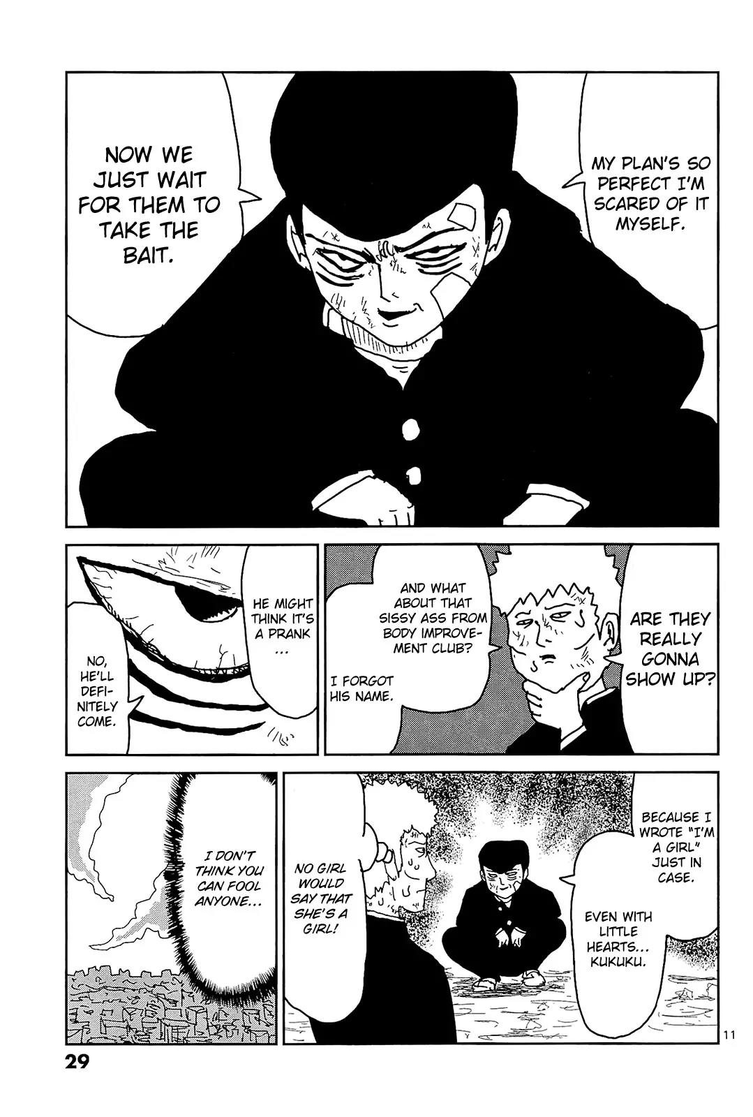 Mob Psycho 100 Chapter 11 page 11 - Chapter 11: Idiot-Only Event