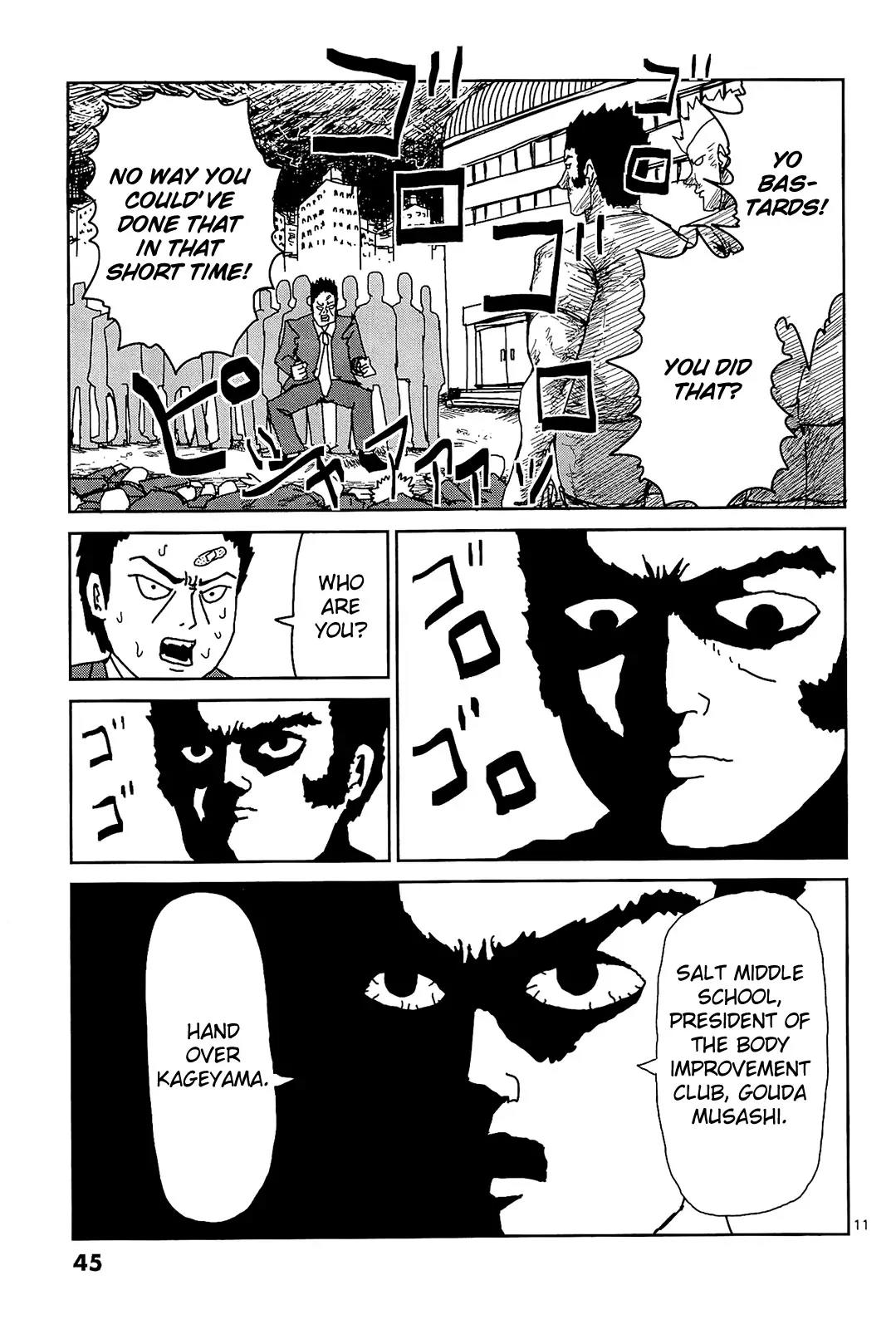 Mob Psycho 100 Chapter 12 page 10 - Chapter 12: Eye of the Typhoon