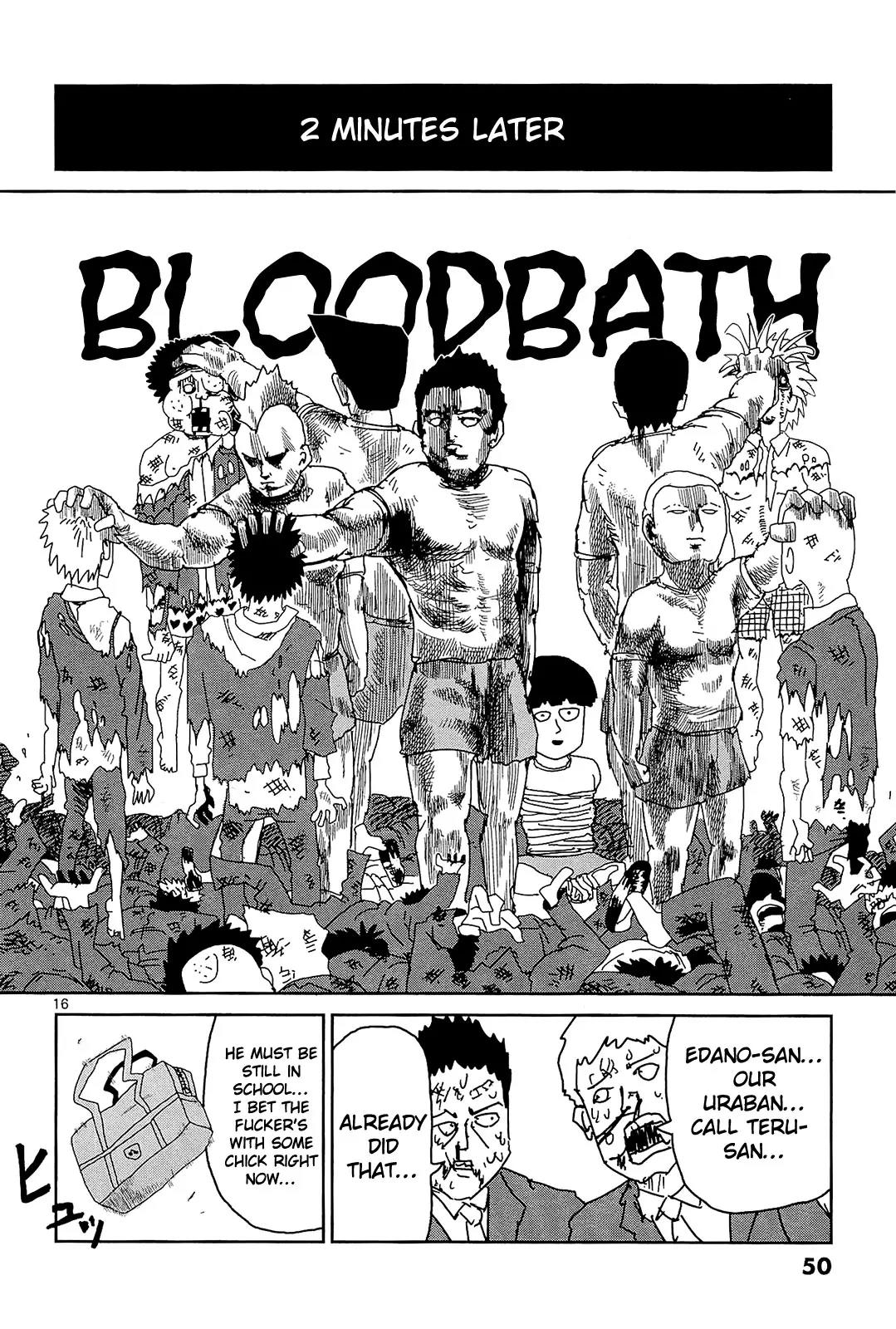 Mob Psycho 100 Chapter 12 page 15 - Chapter 12: Eye of the Typhoon