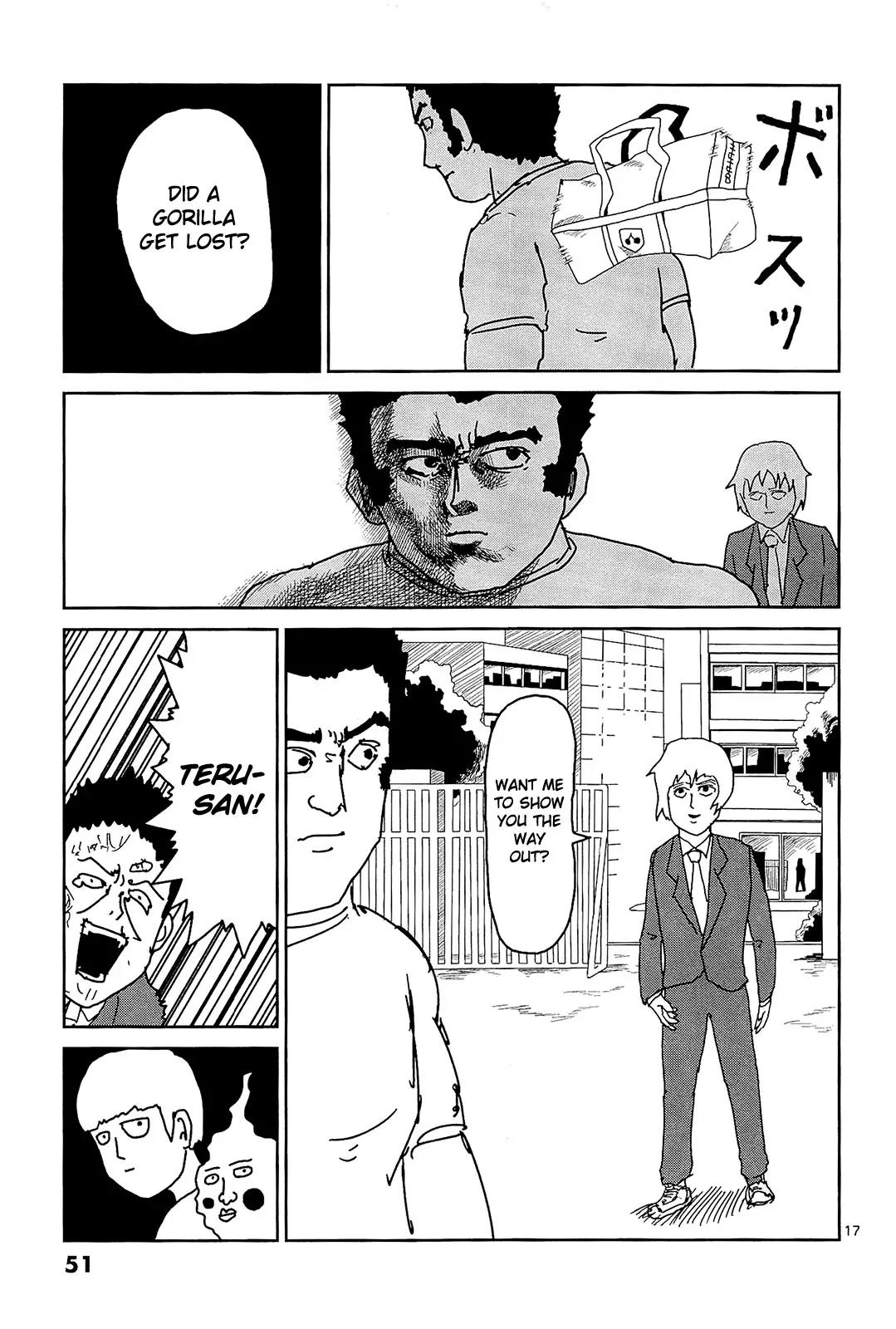 Mob Psycho 100 Chapter 12 page 16 - Chapter 12: Eye of the Typhoon