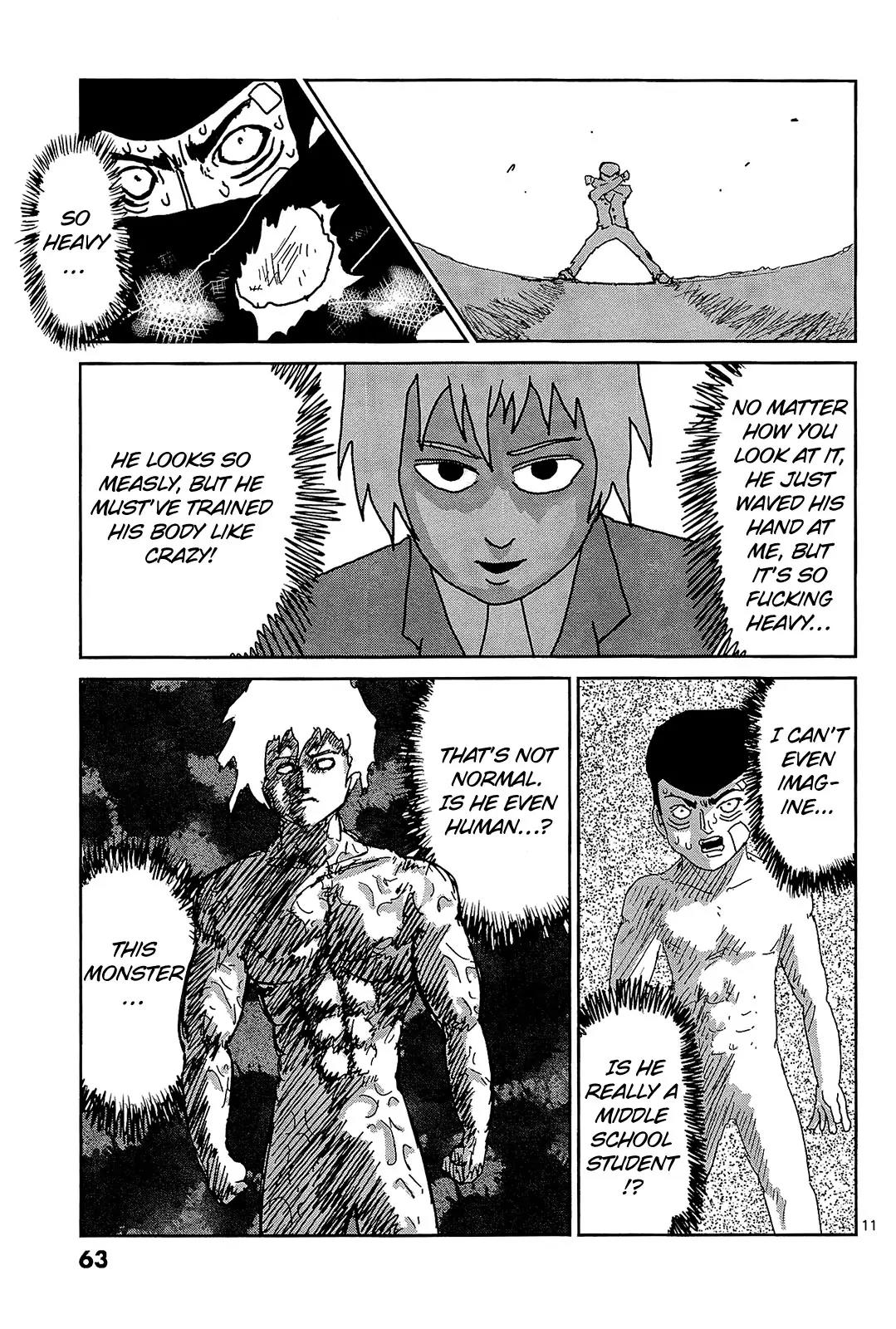 Mob Psycho 100 Chapter 13 page 11 - Chapter 13: Eyes That Only See Inferiority